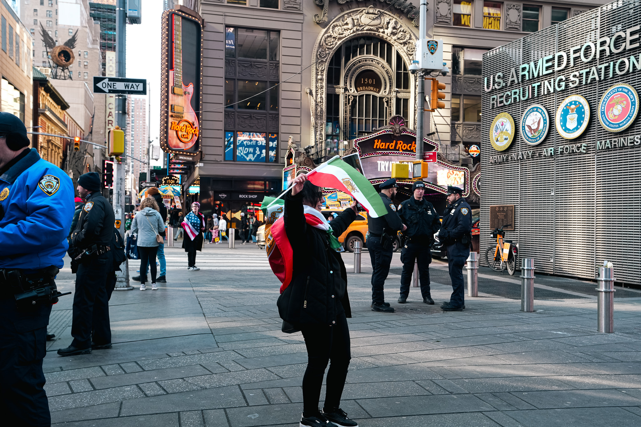 March to Times Square