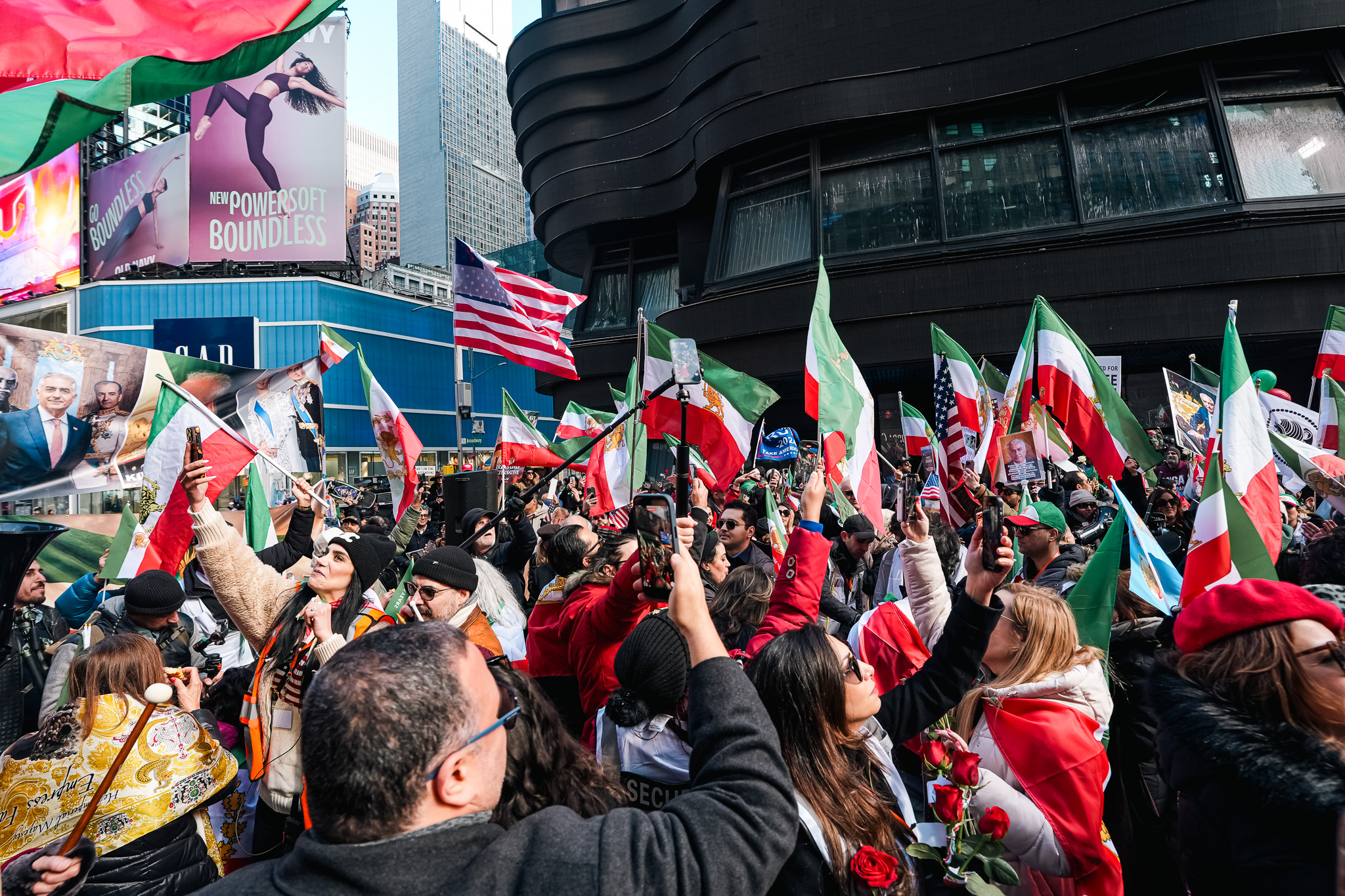 March to Times Square