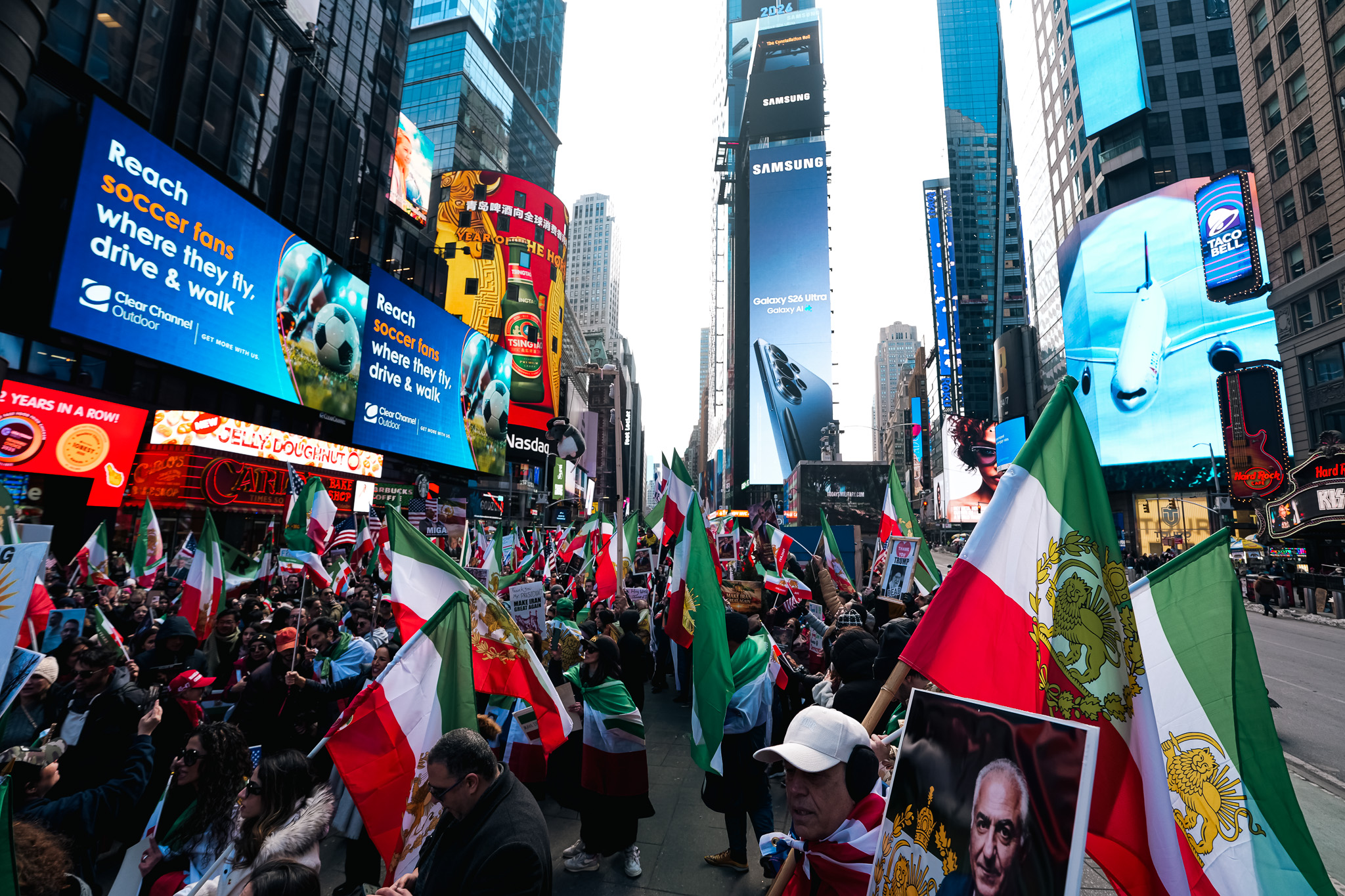 March to Times Square
