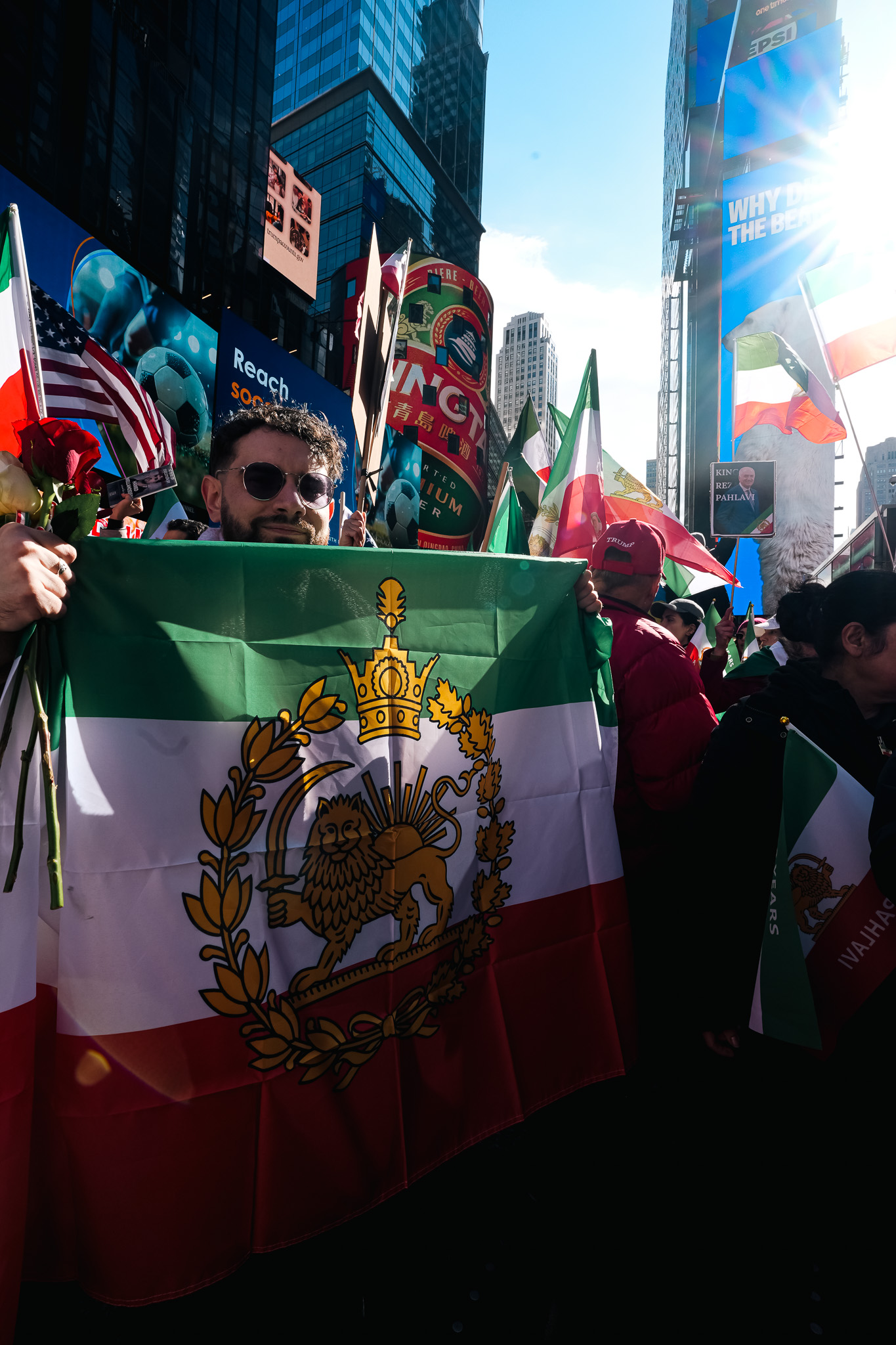 March to Times Square
