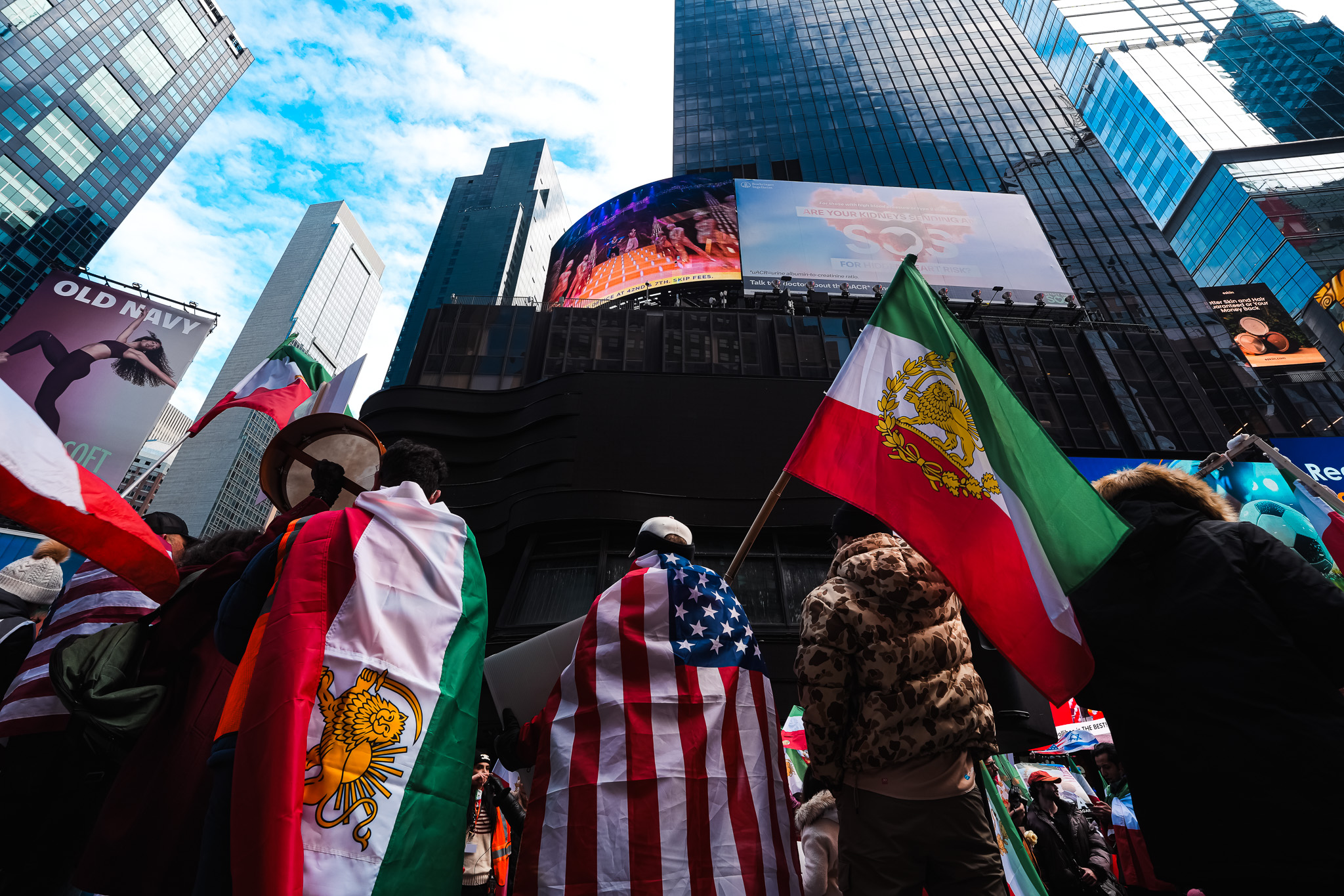 March to Times Square