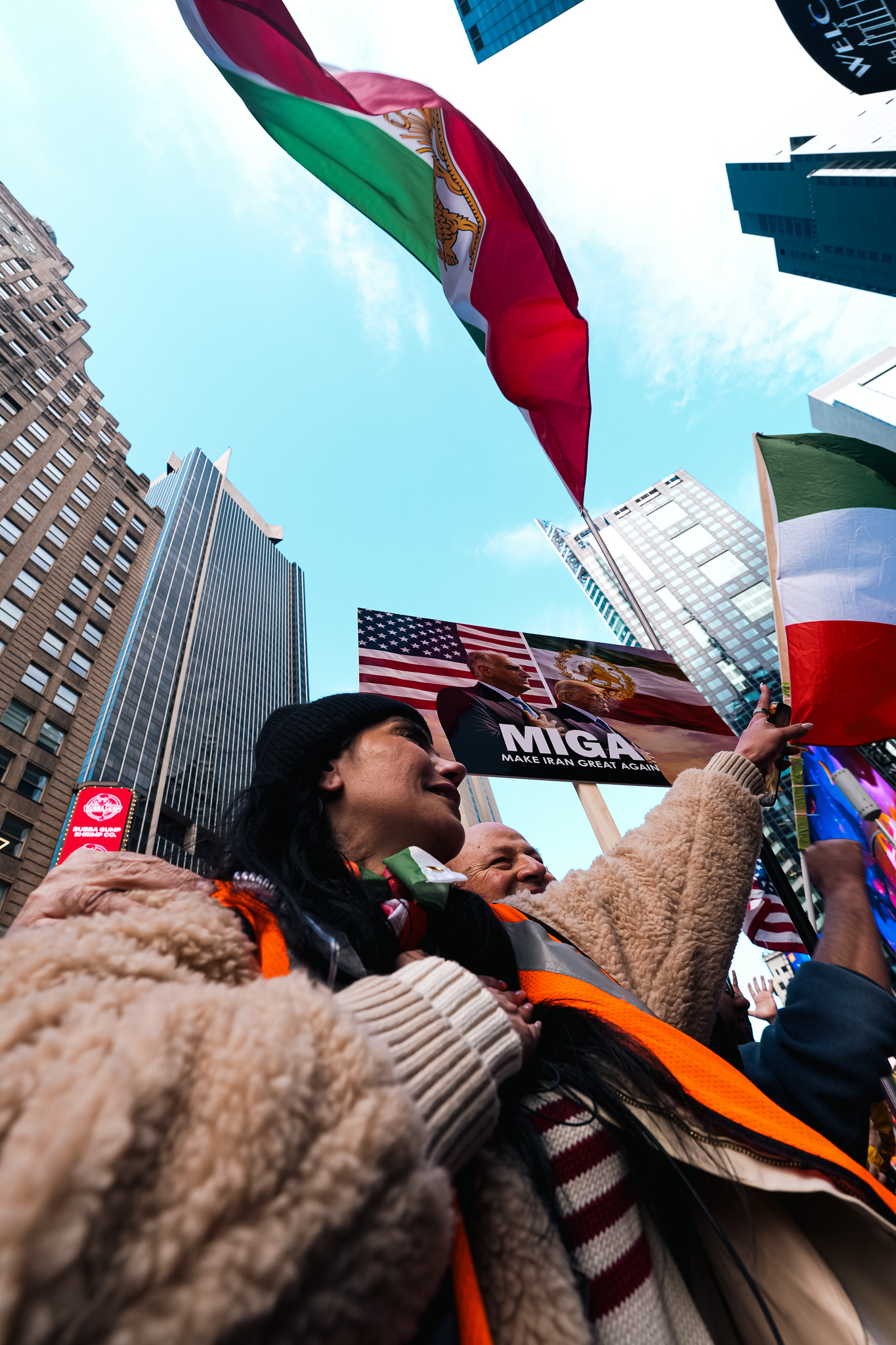 March to Times Square