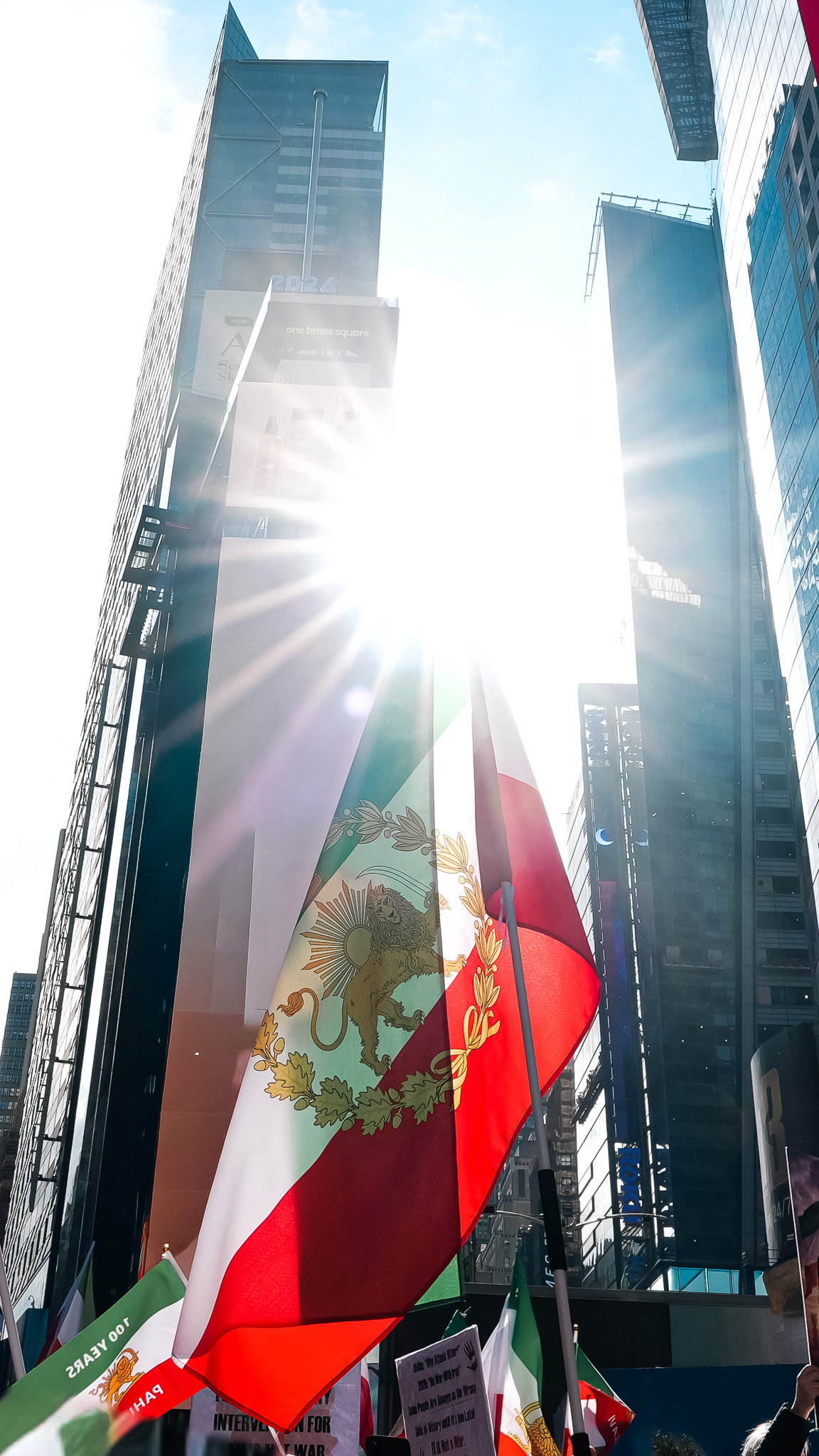 March to Times Square