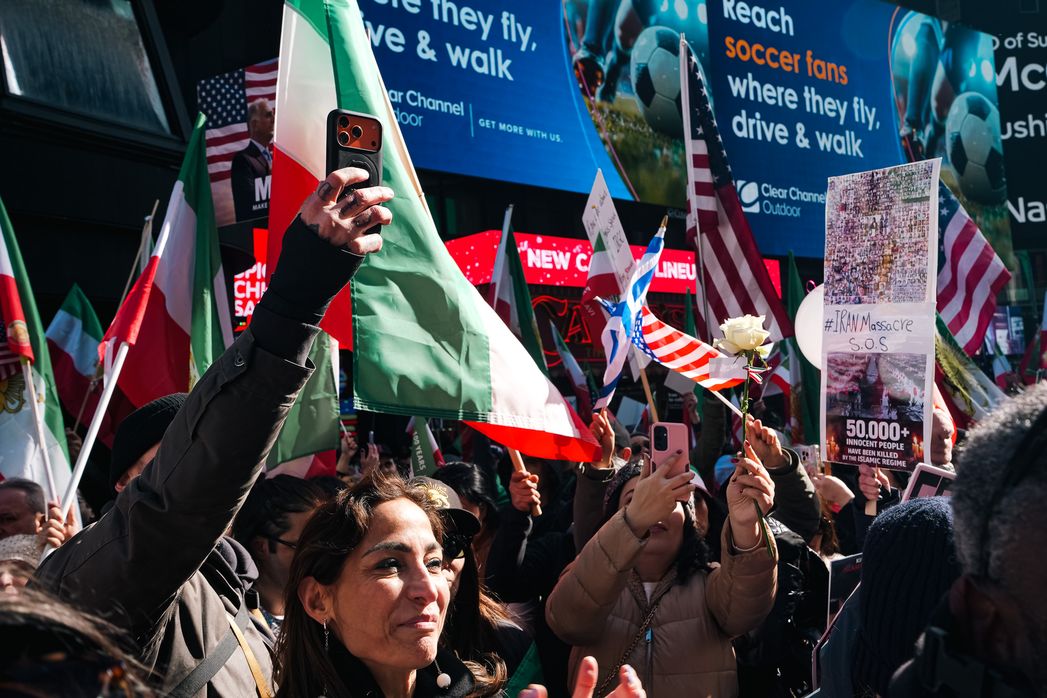 March to Times Square