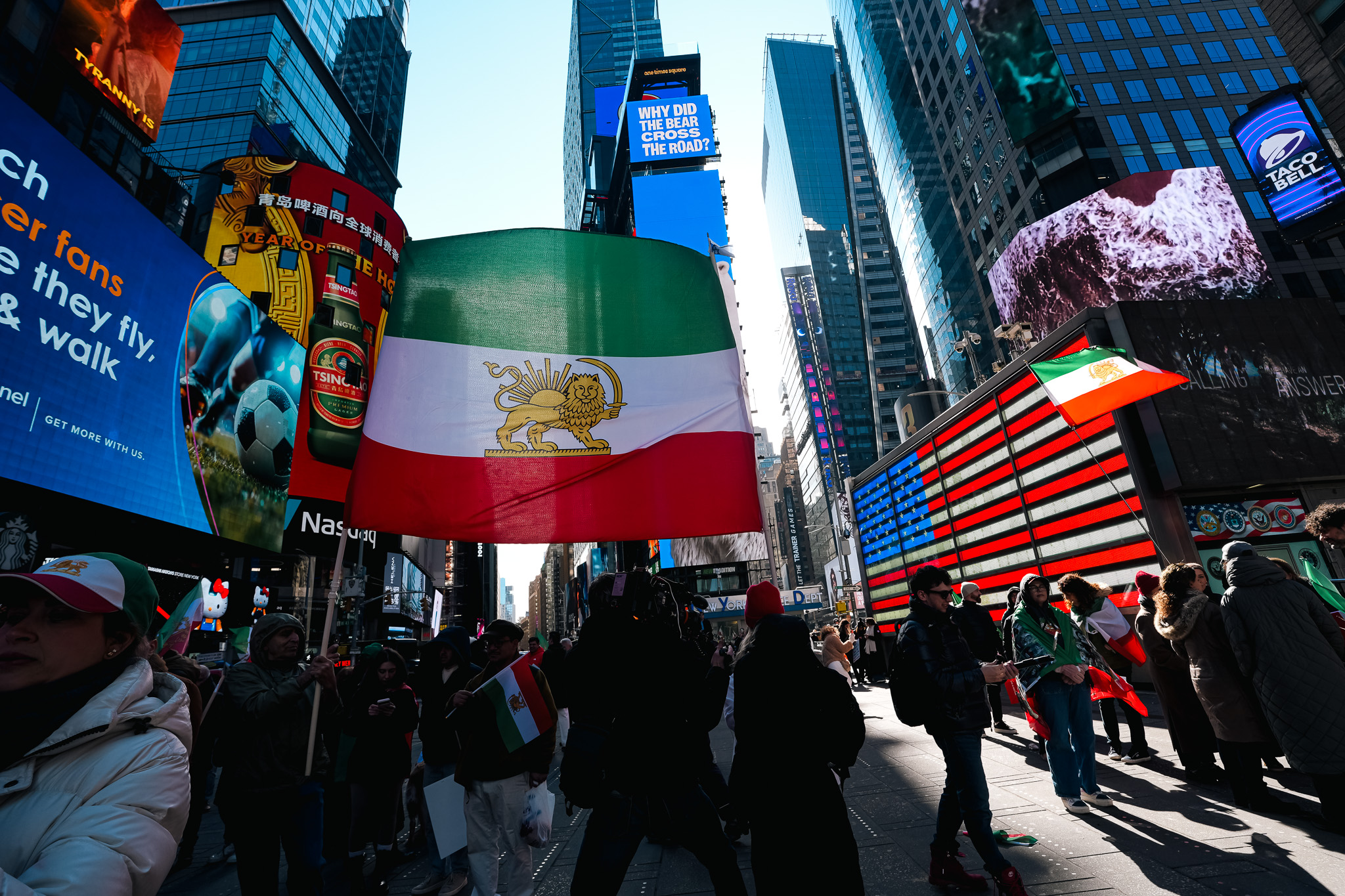 March to Times Square