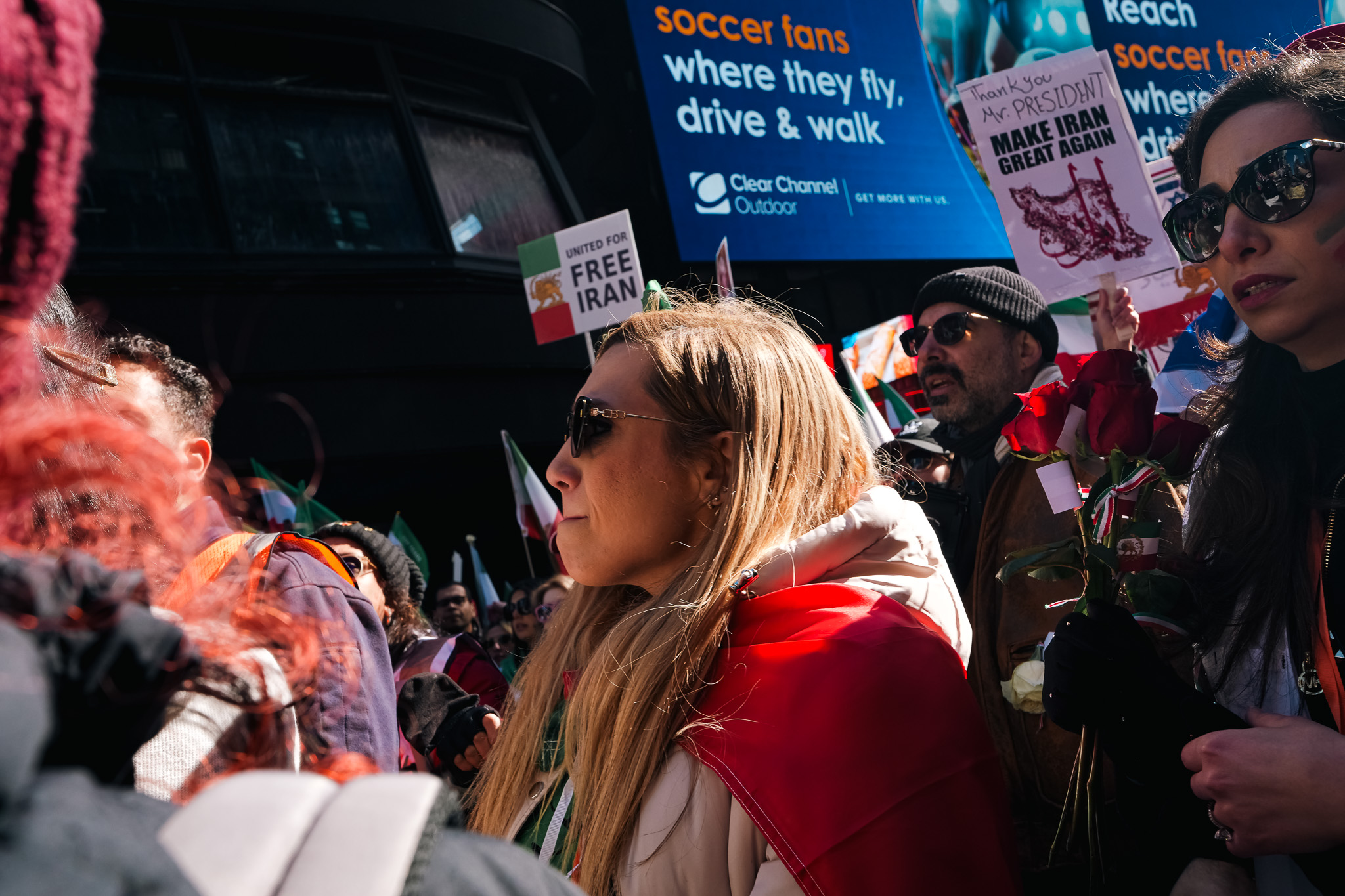 March to Times Square