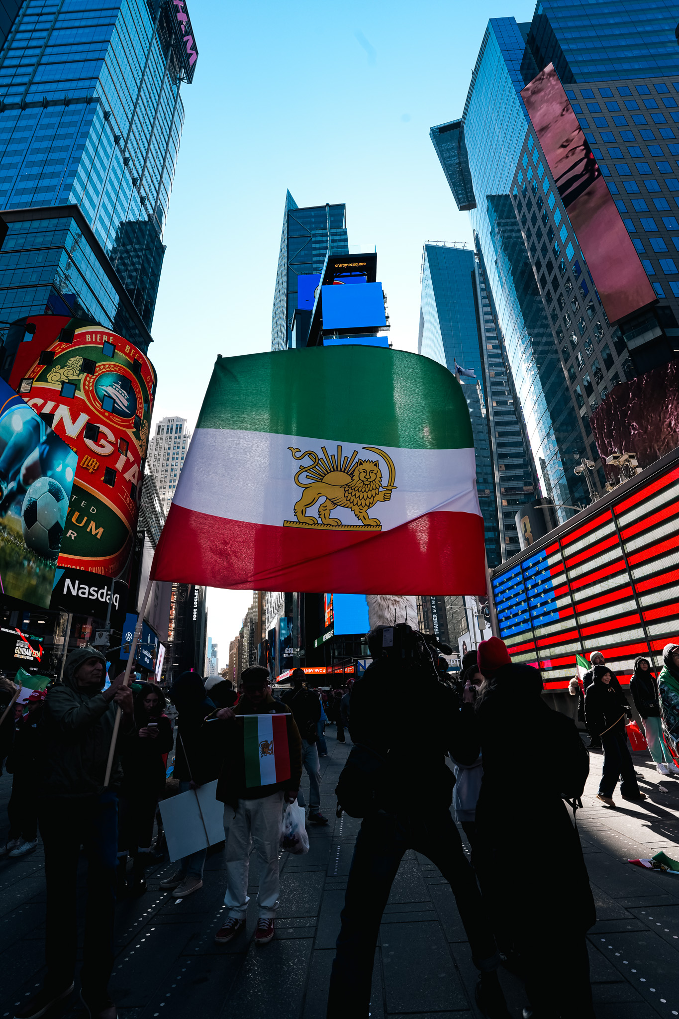 March to Times Square