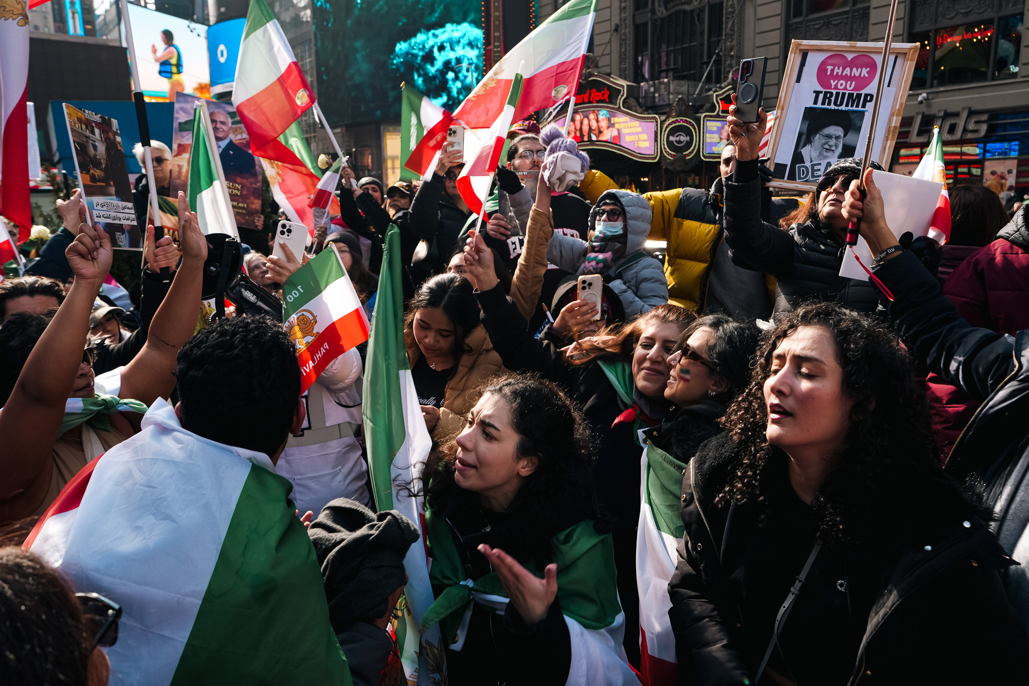 March to Times Square