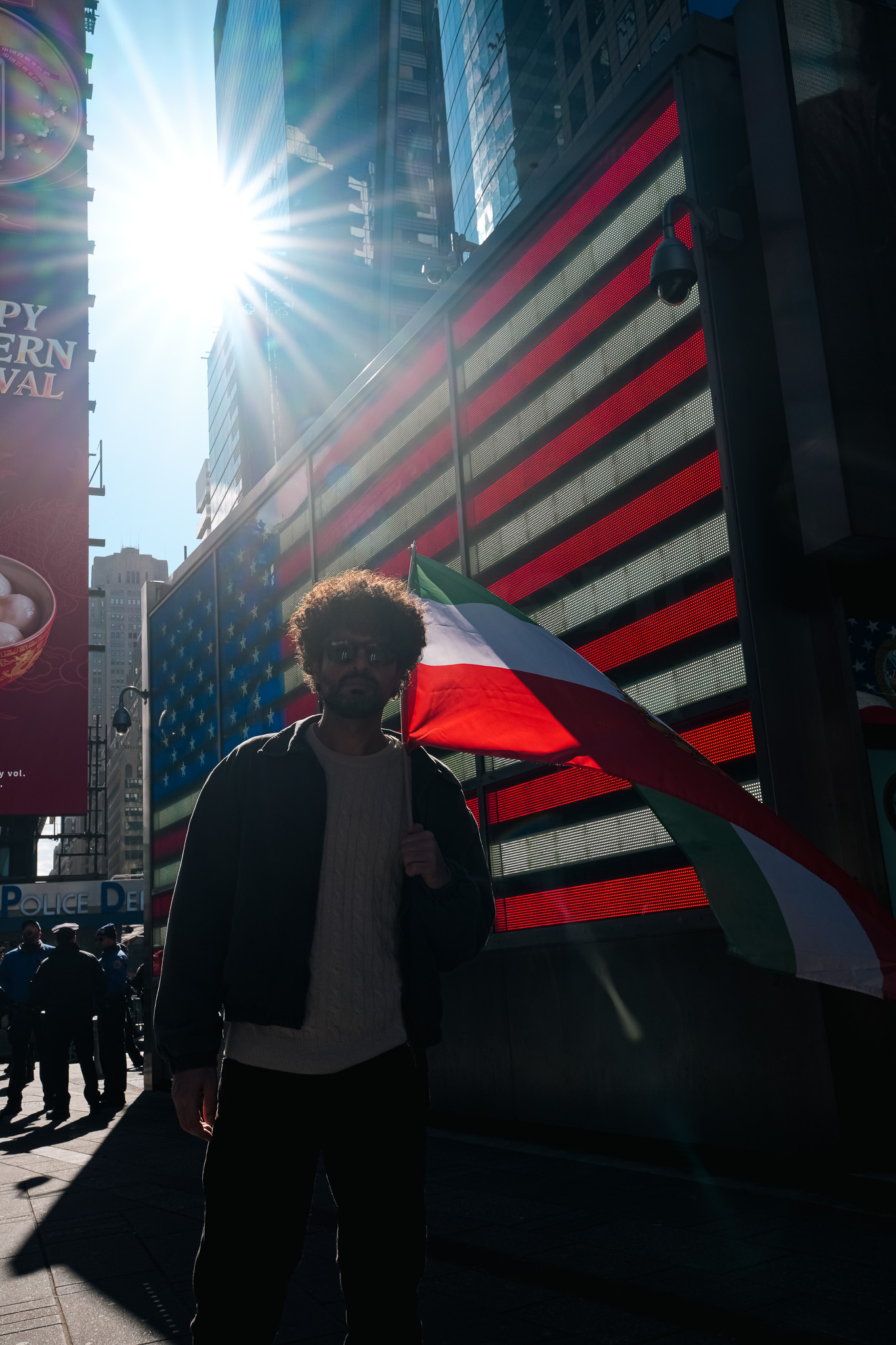 March to Times Square