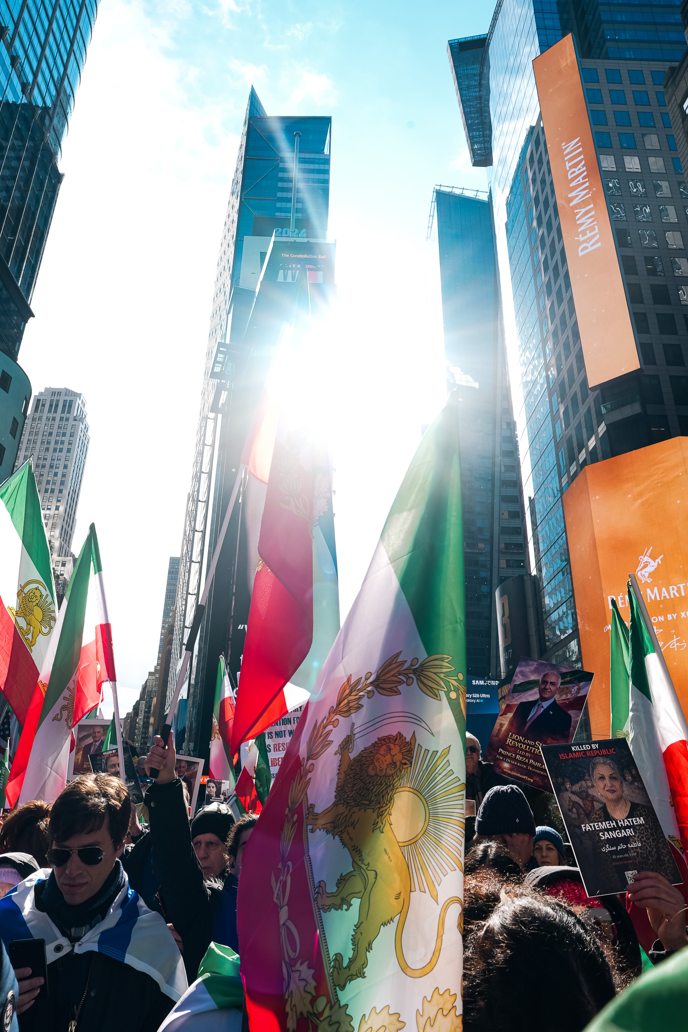 March to Times Square