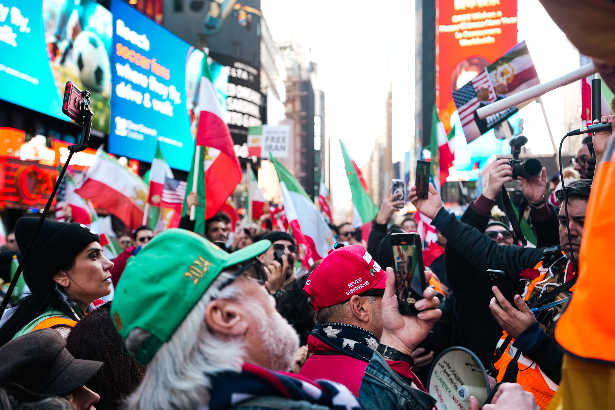 March to Times Square