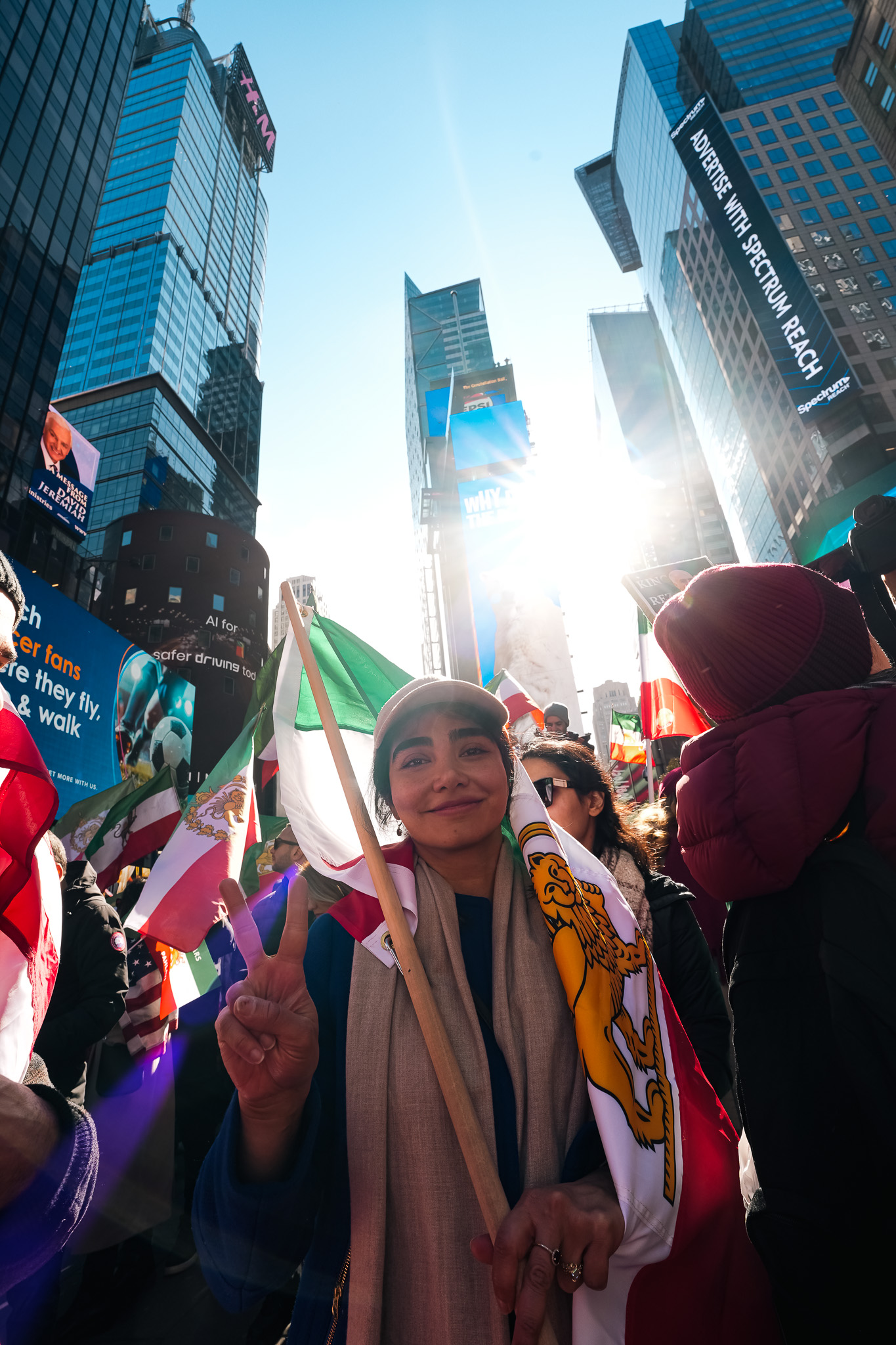 March to Times Square