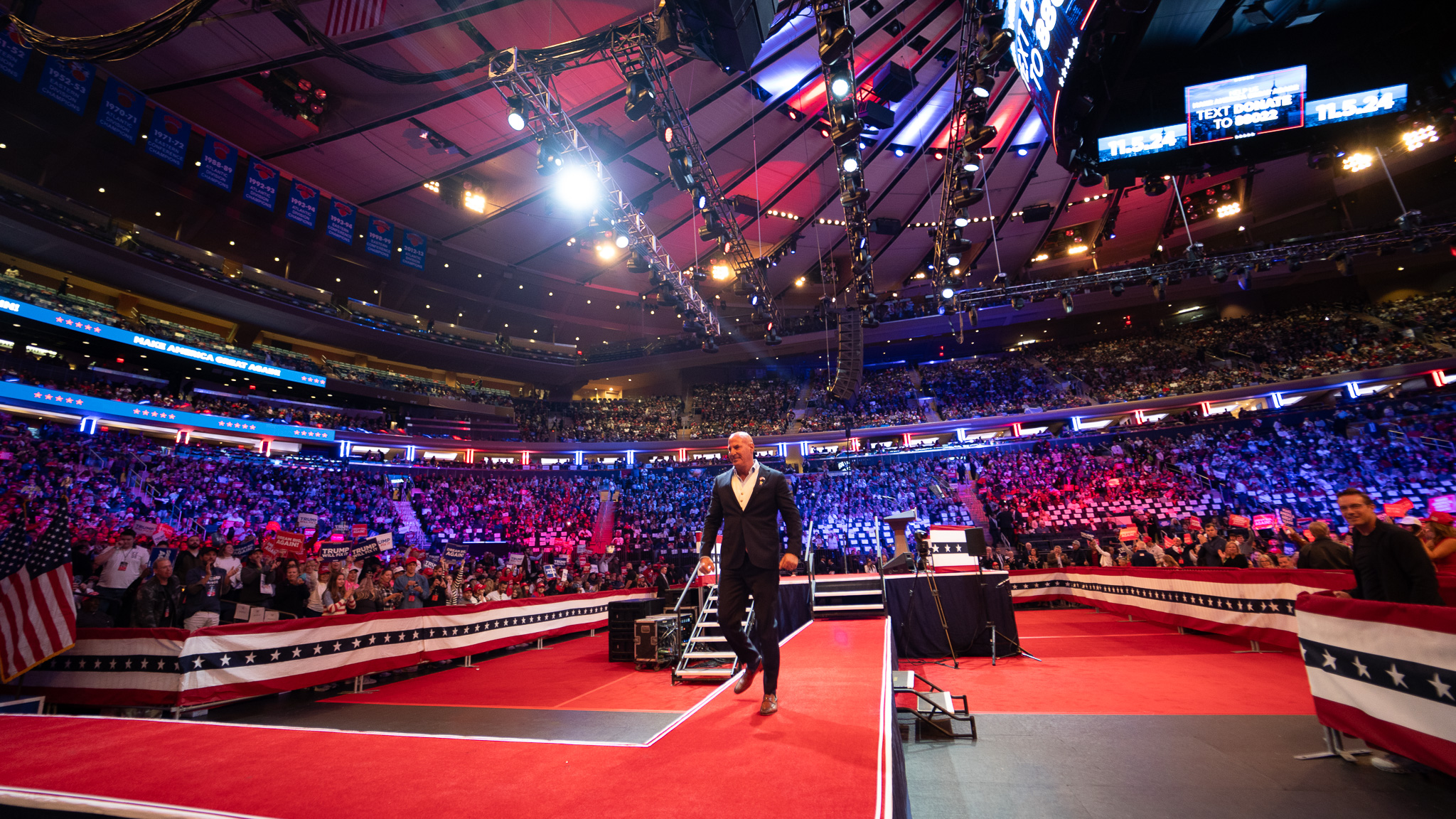 Trump Rally Nassau Coliseum