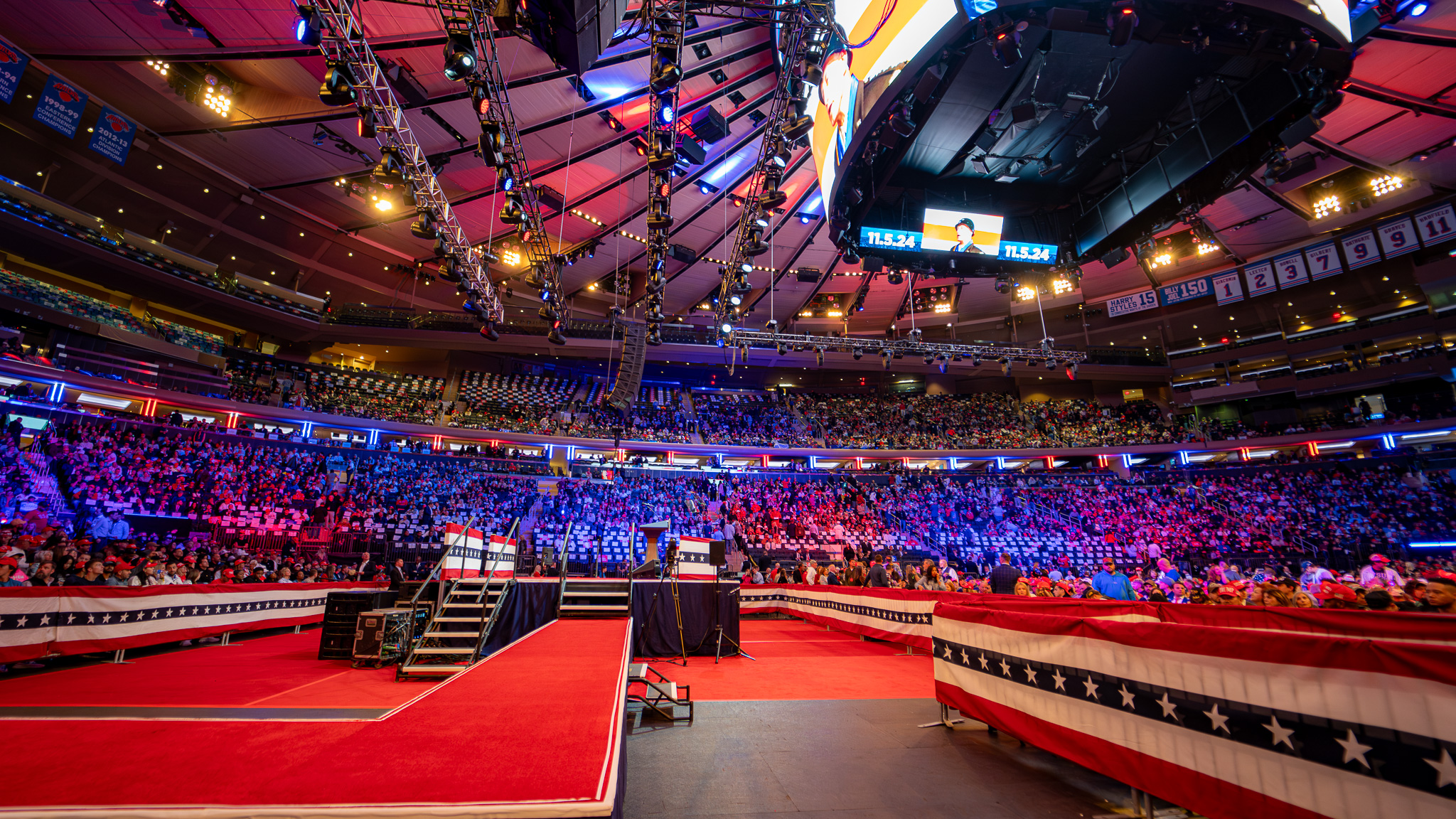 Trump Rally Nassau Coliseum