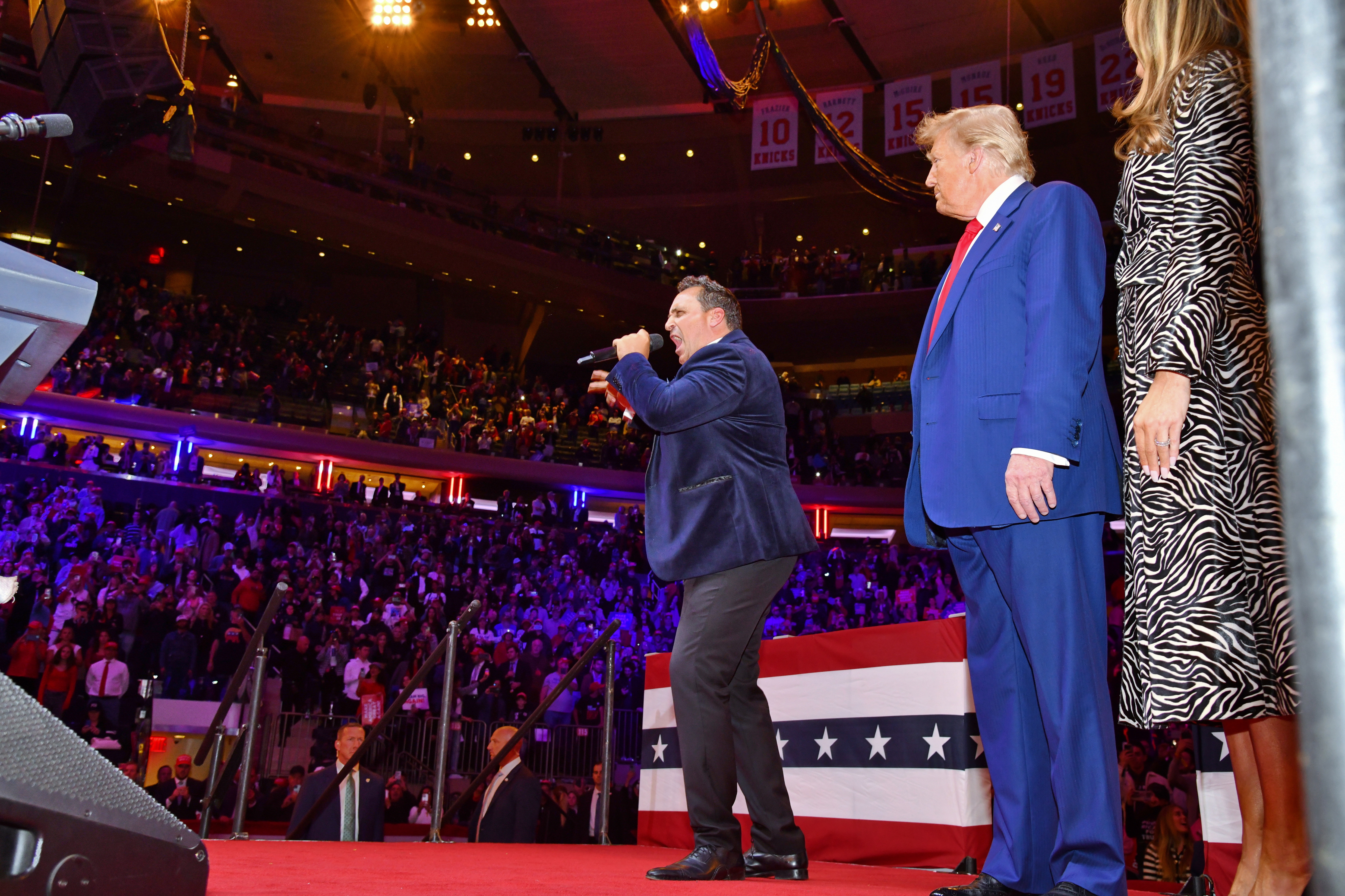 Trump Rally Nassau Coliseum