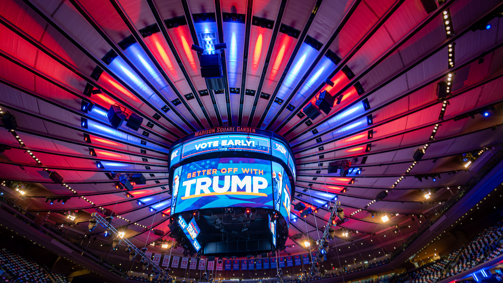 Trump Rally Nassau Coliseum