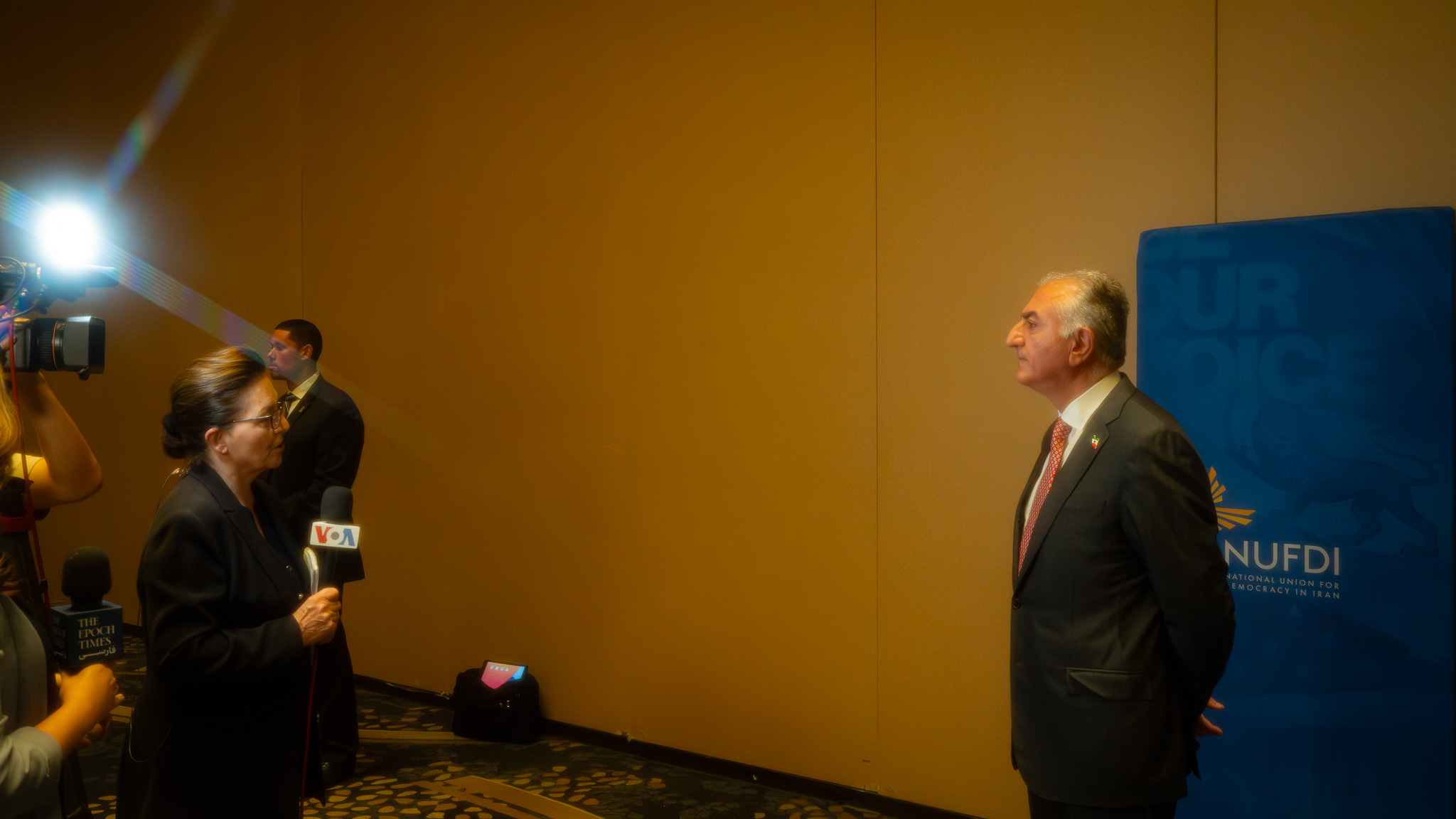 Crown Prince Reza Pahlavi 