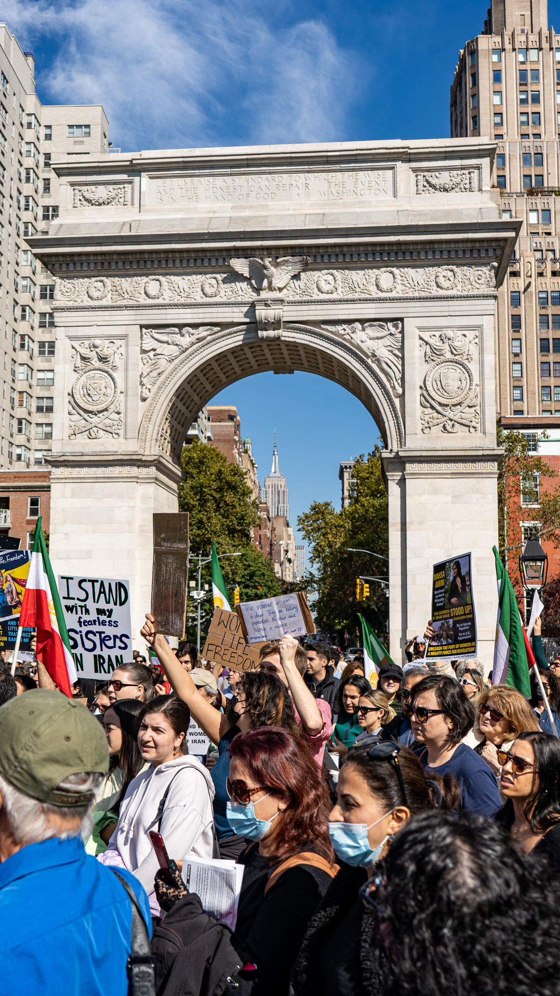 Washington Square Park Protest