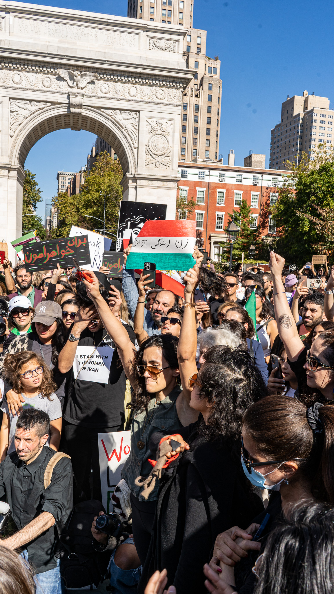 Washington Square Park Protest