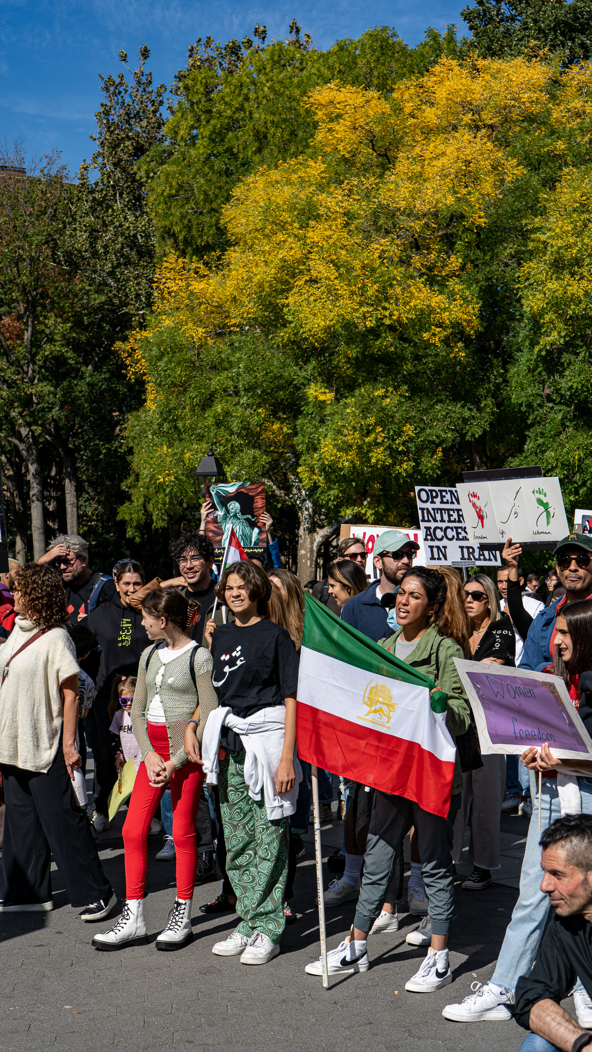 Washington Square Park Protest