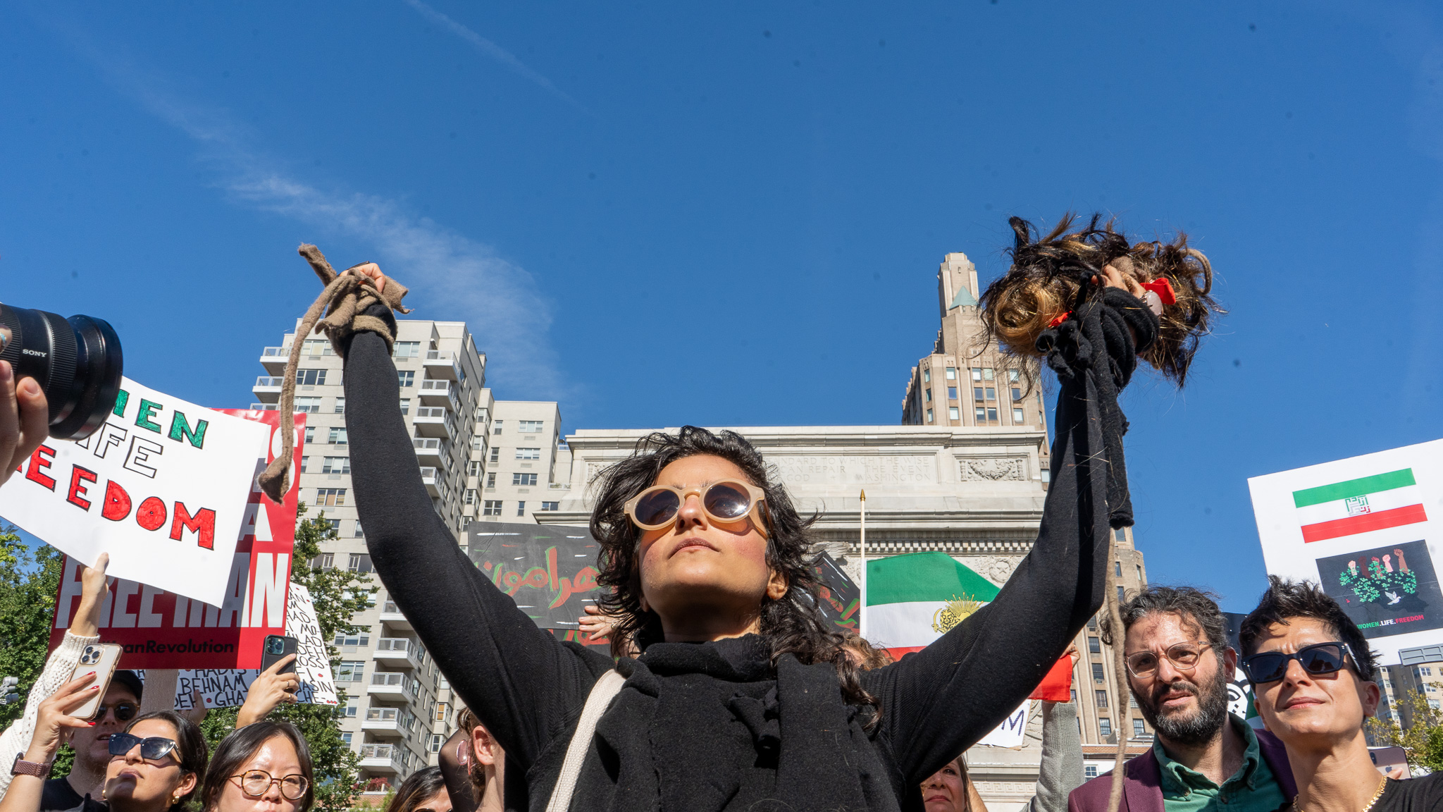 Washington Square Park Protest
