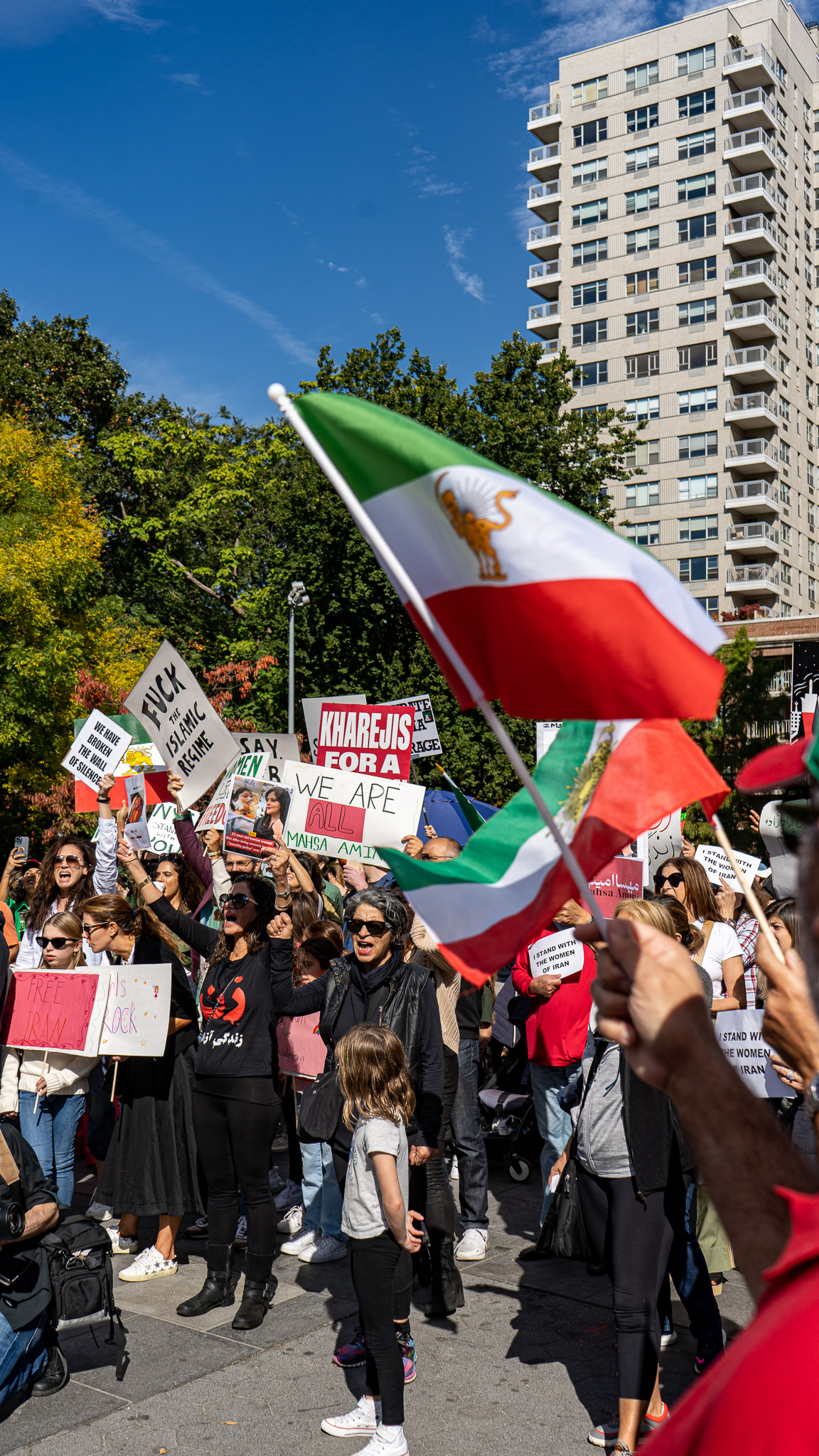Washington Square Park Protest
