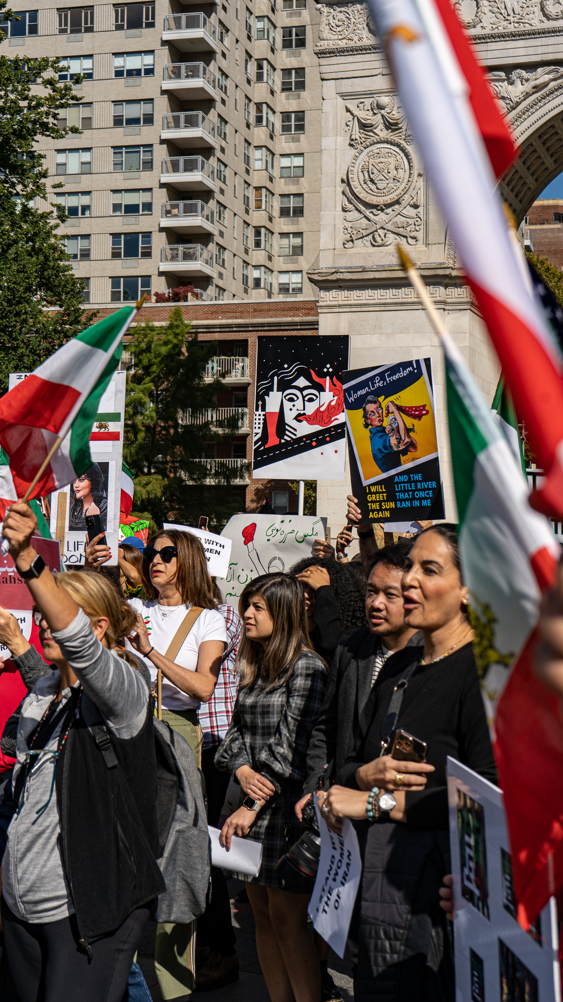 Washington Square Park Protest