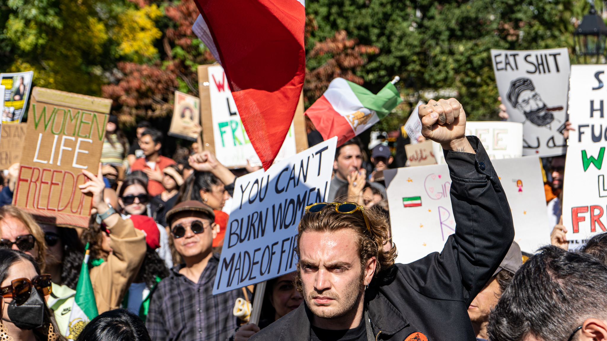 Washington Square Park Protest