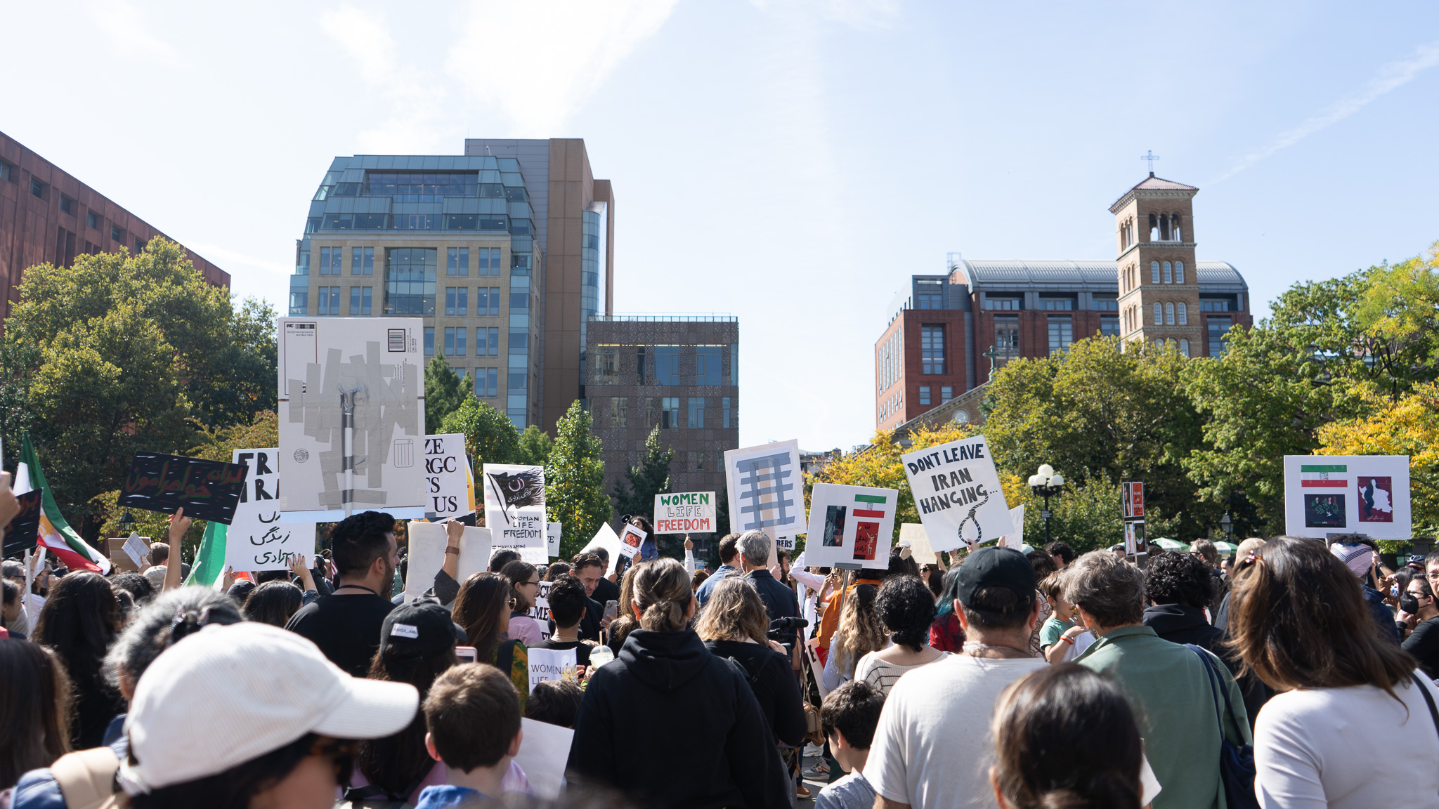 Washington Square Park Protest