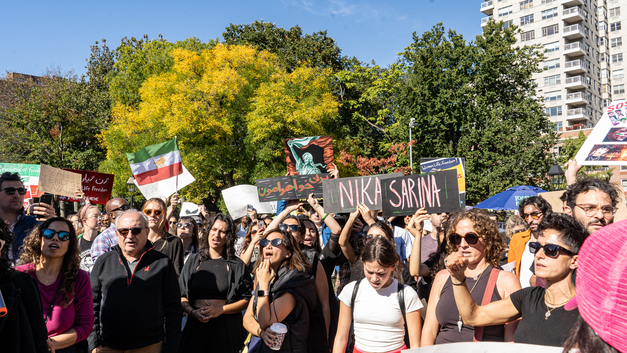 Washington Square Park Protest