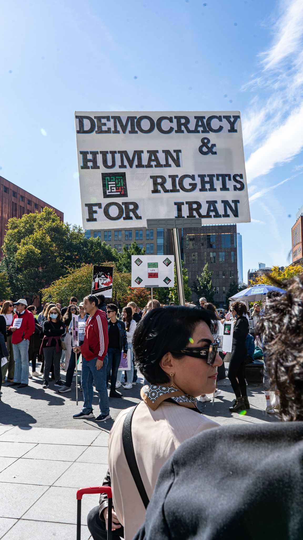 Washington Square Park Protest