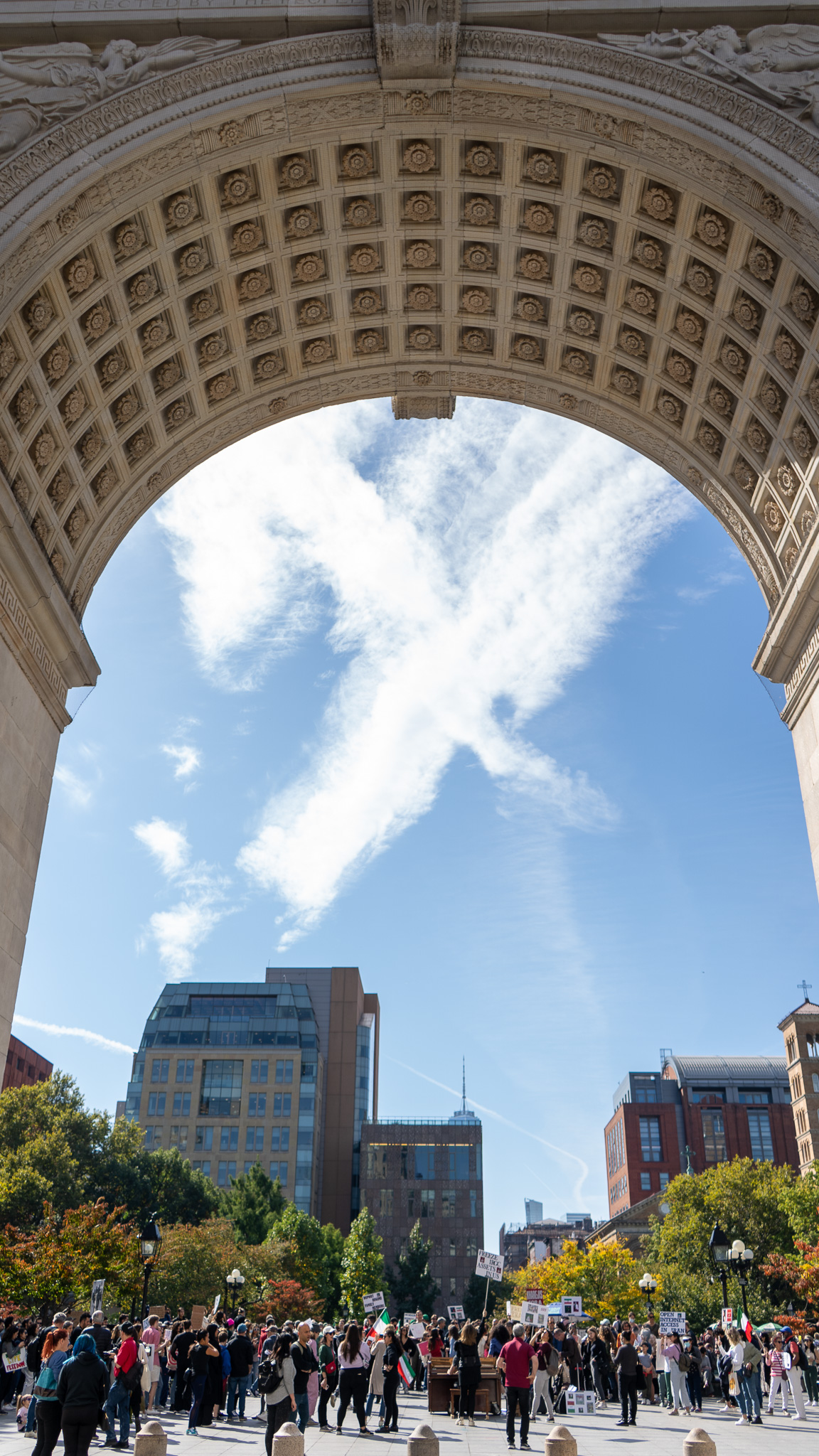 Washington Square Park Protest