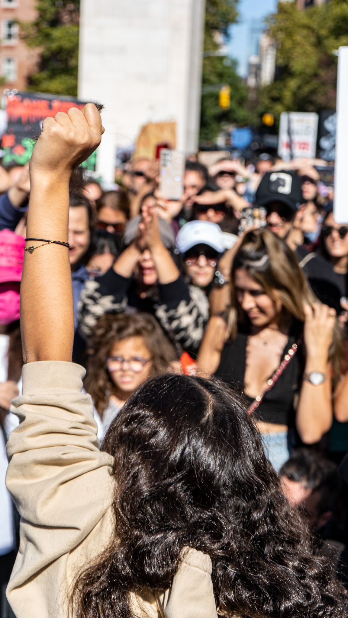 Washington Square Park Protest