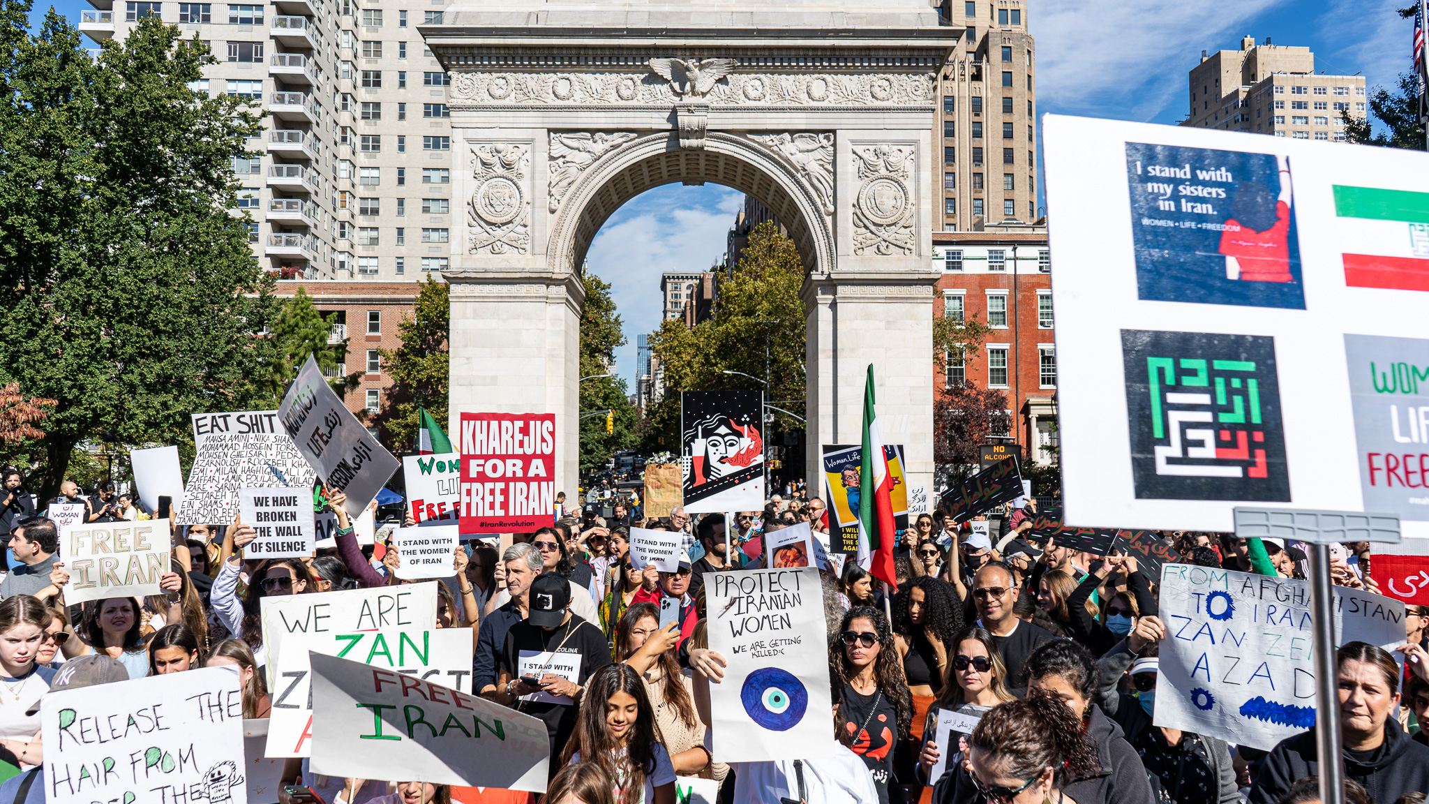Washington Square Park Protest