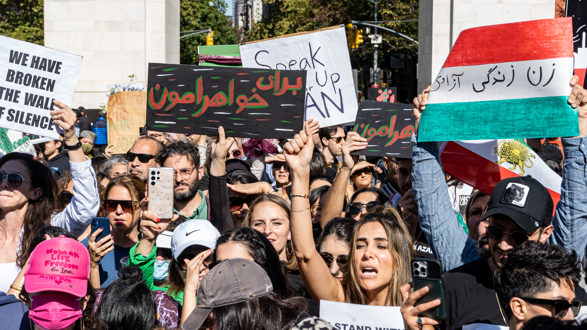 Washington Square Park Protest