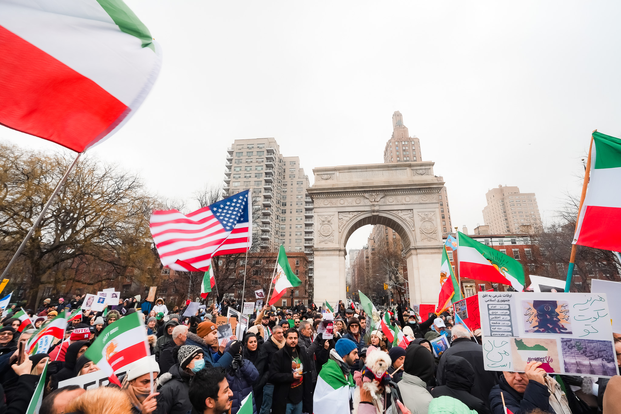 Washington Square Park Protest