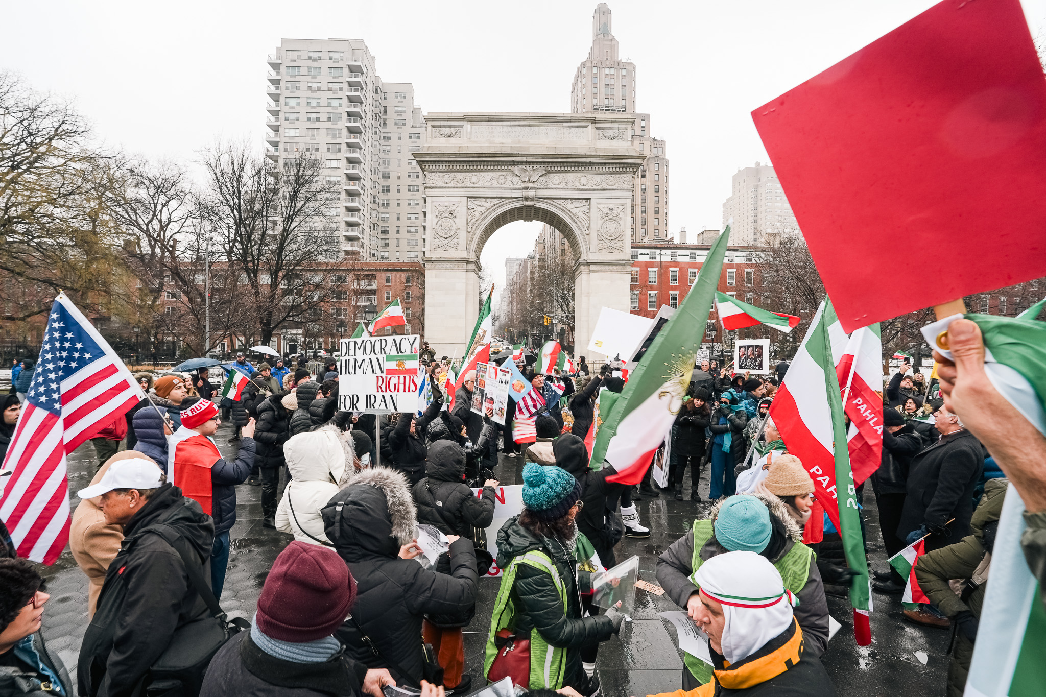 Washington Square Park Protest