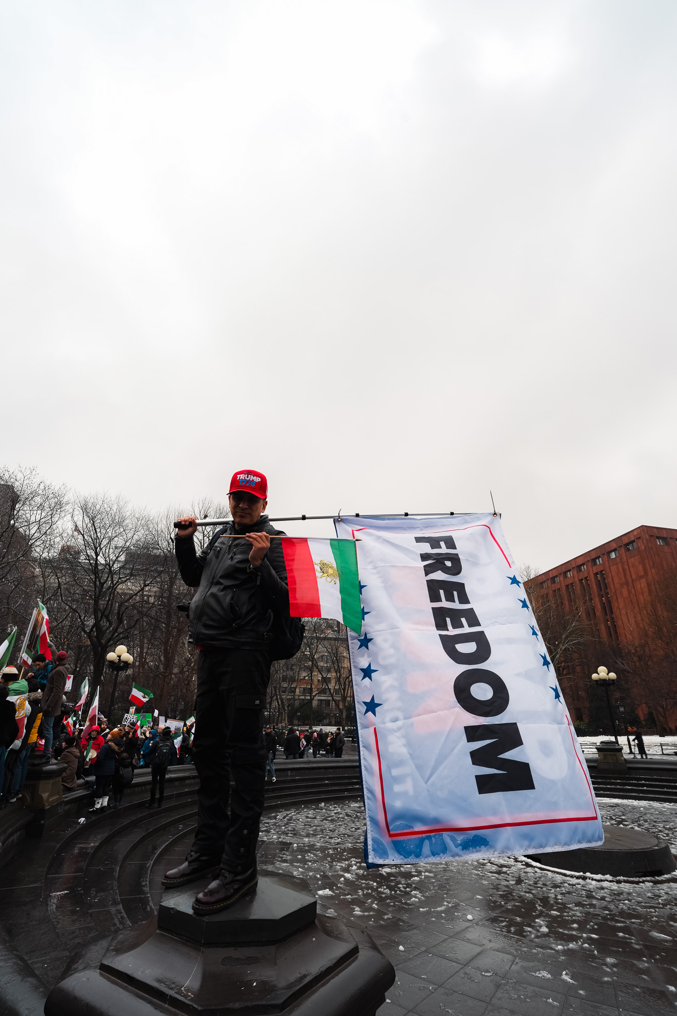Washington Square Park Protest
