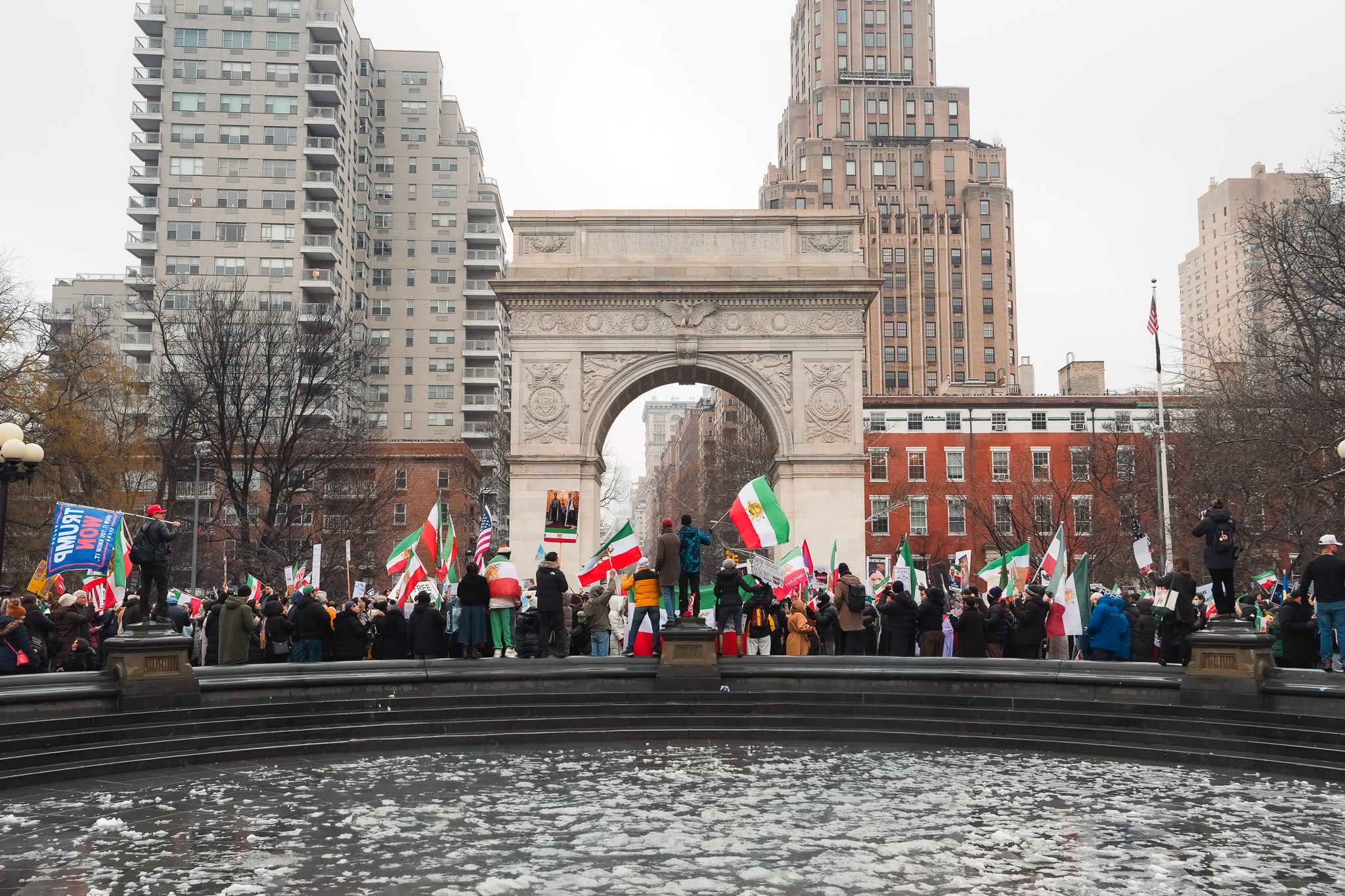 Washington Square Park Protest