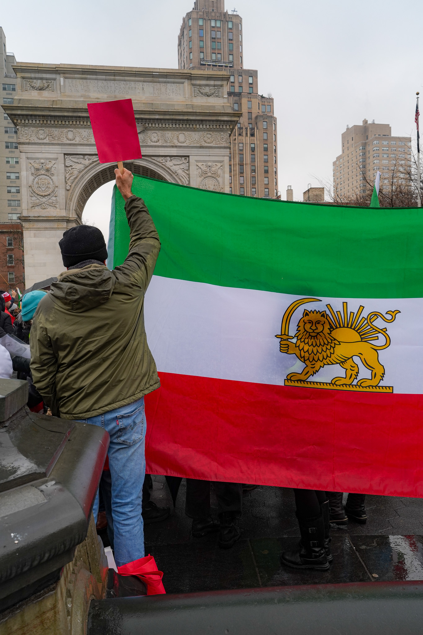 Washington Square Park Protest