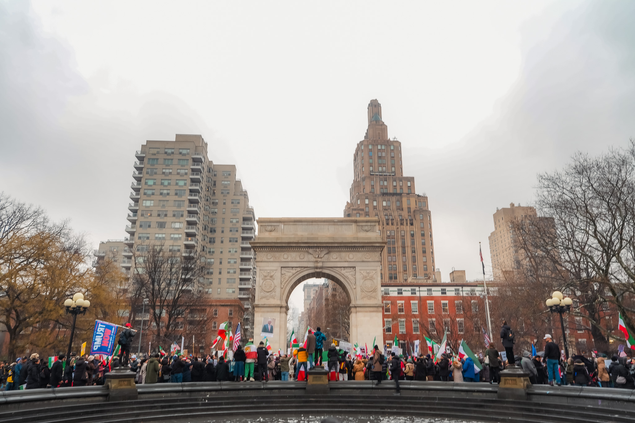 Washington Square Park Protest