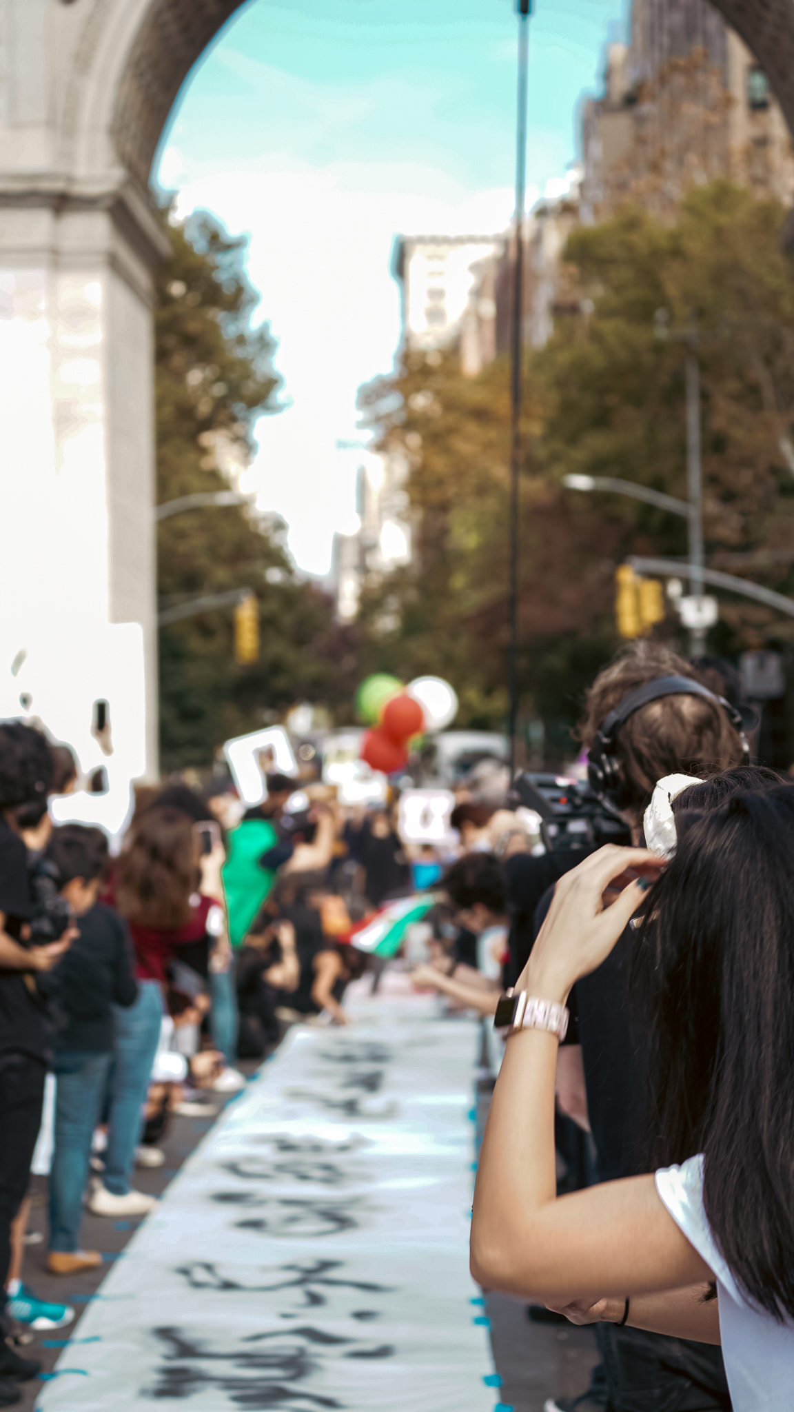 Washington Square Park Protest