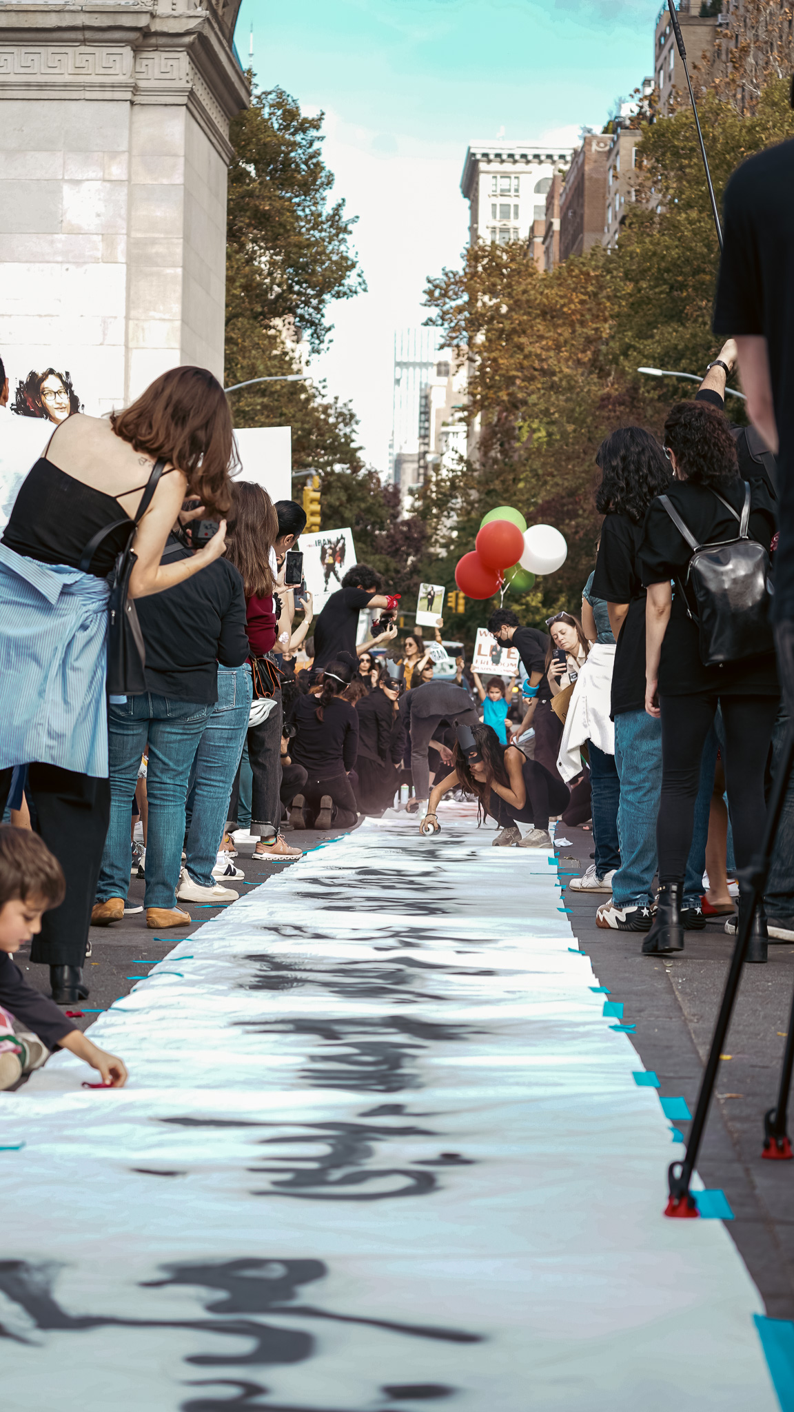 Washington Square Park Protest