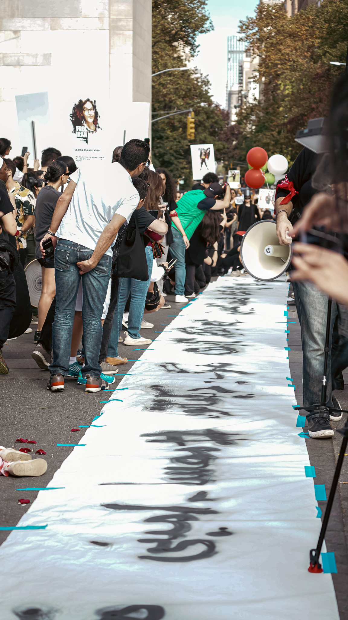 Washington Square Park Protest