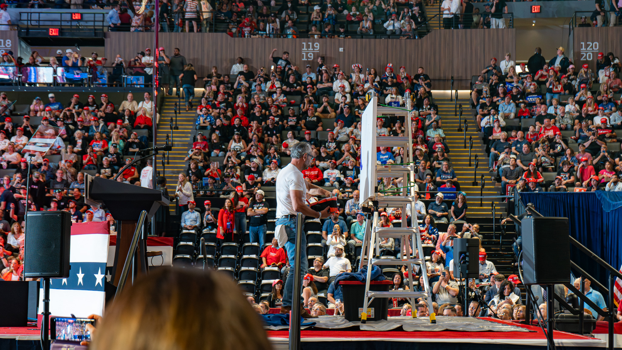 Trump Rally Nassau Coliseum