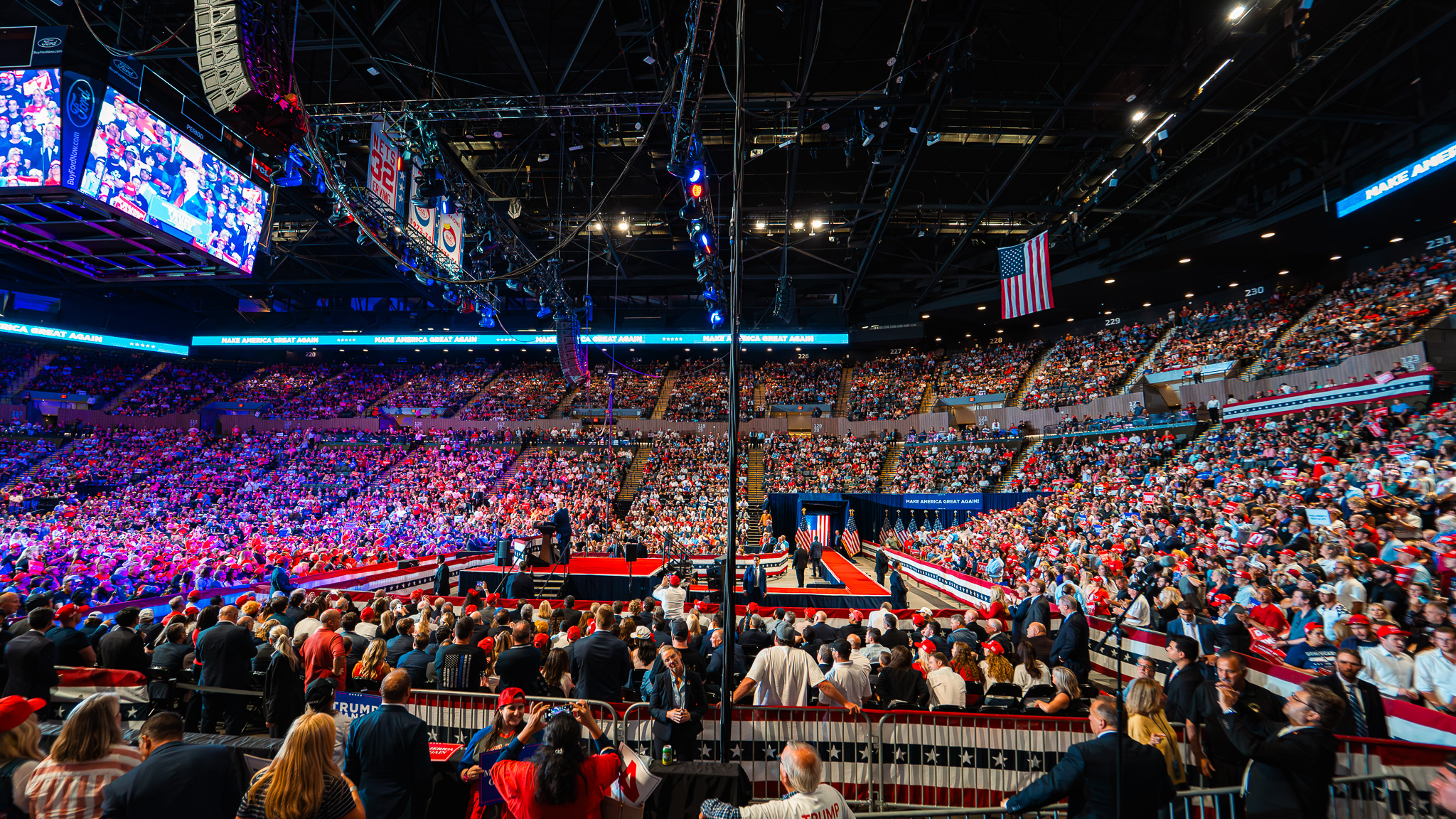 Trump Rally Nassau Coliseum