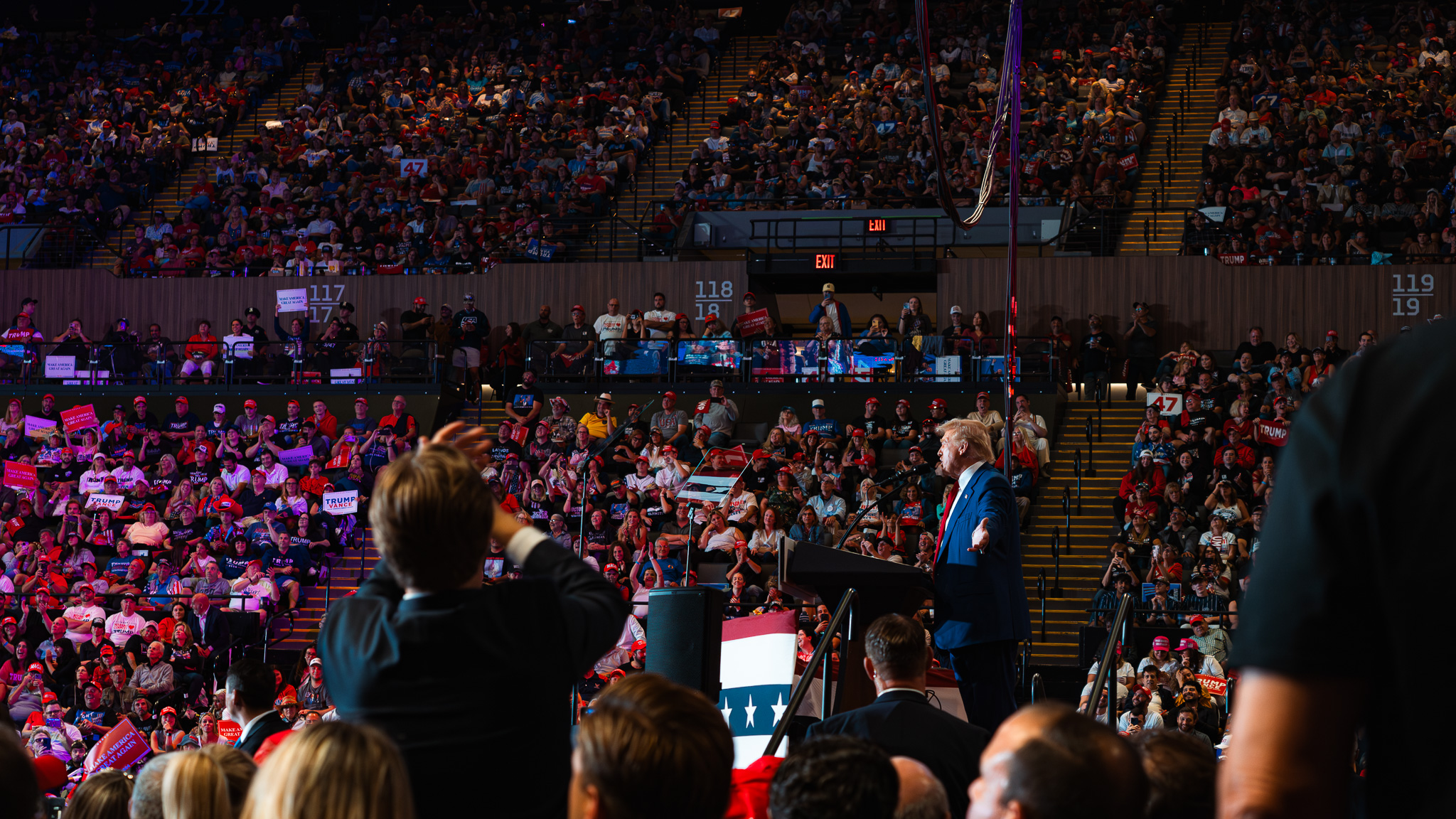 Trump Rally Nassau Coliseum