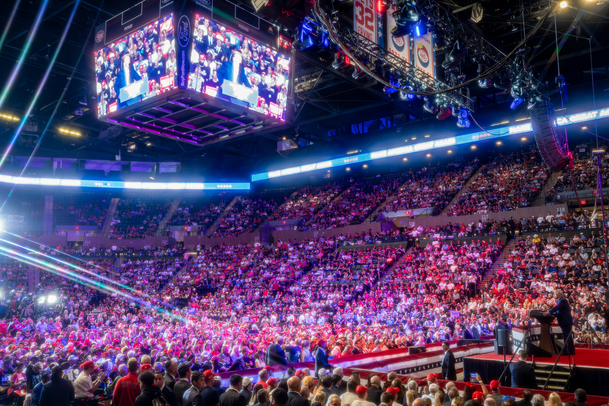 Trump Rally Nassau Coliseum