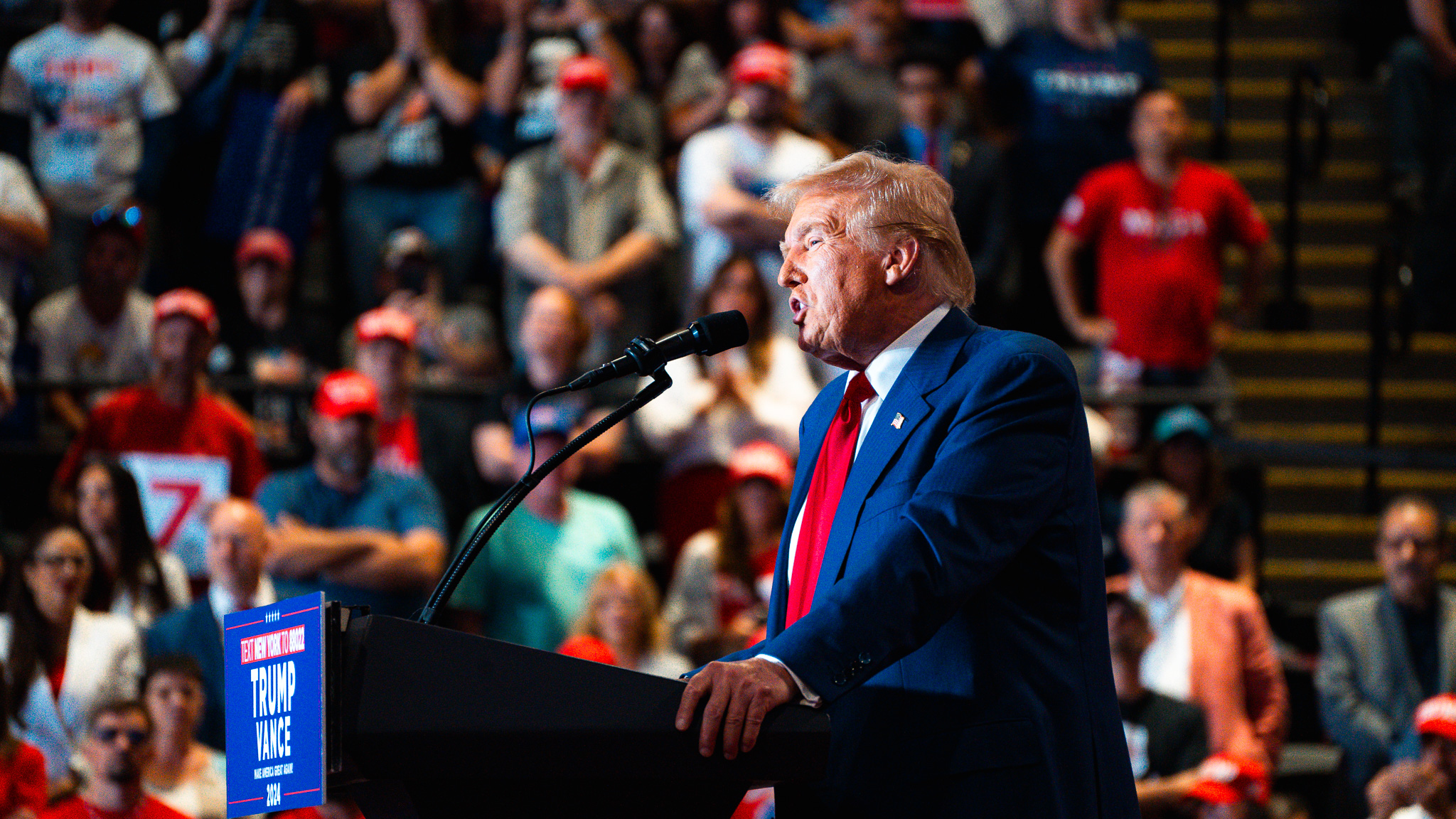Trump Rally Nassau Coliseum