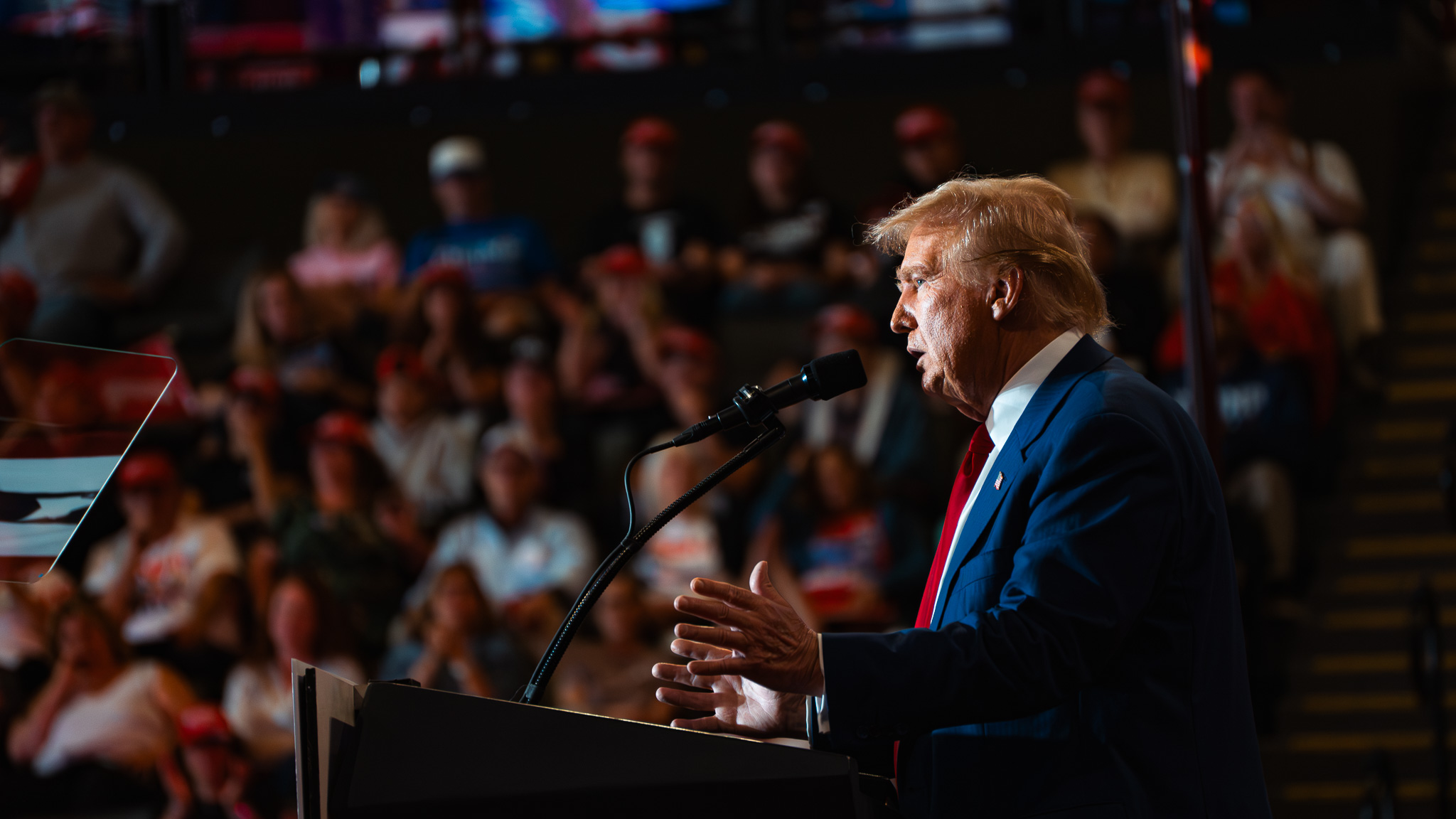 Trump Rally Nassau Coliseum